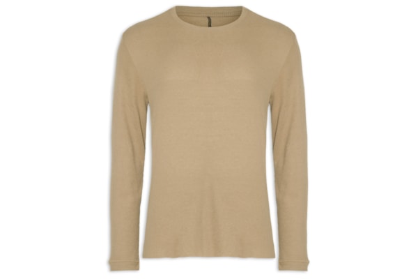 Camiseta Masculina Cutback Manga Longa - Bege