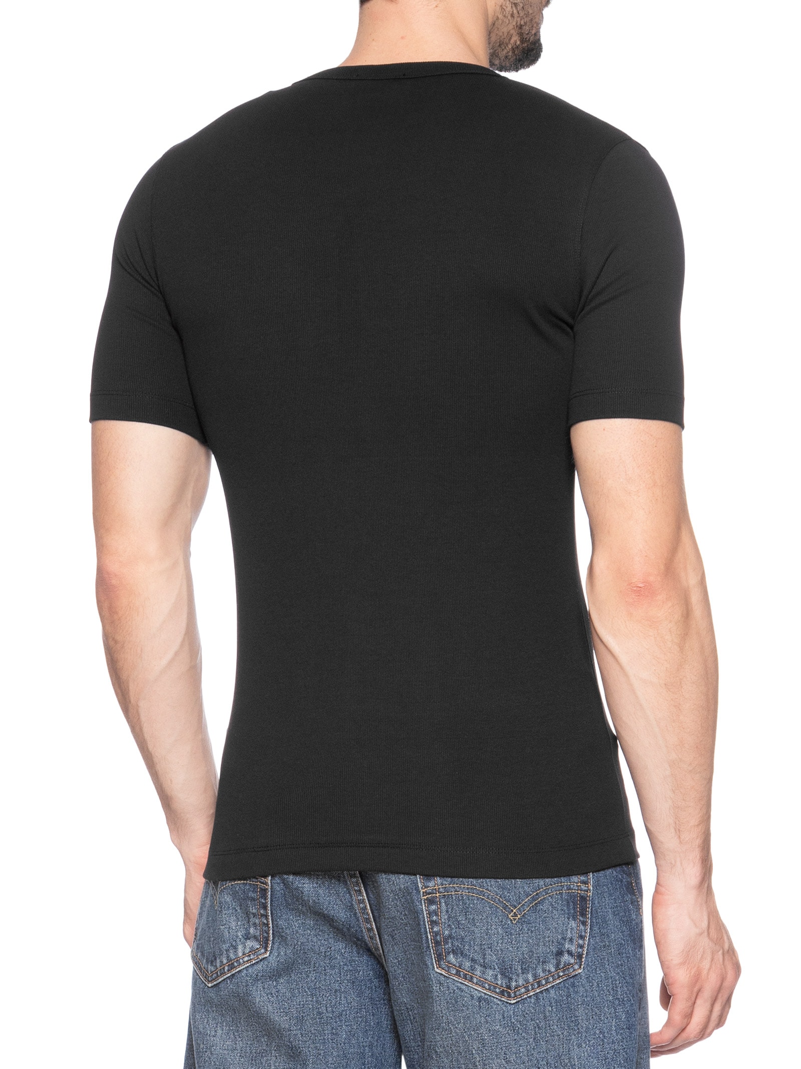 Camiseta Masculina D-Ribber-N Preto Diesel
