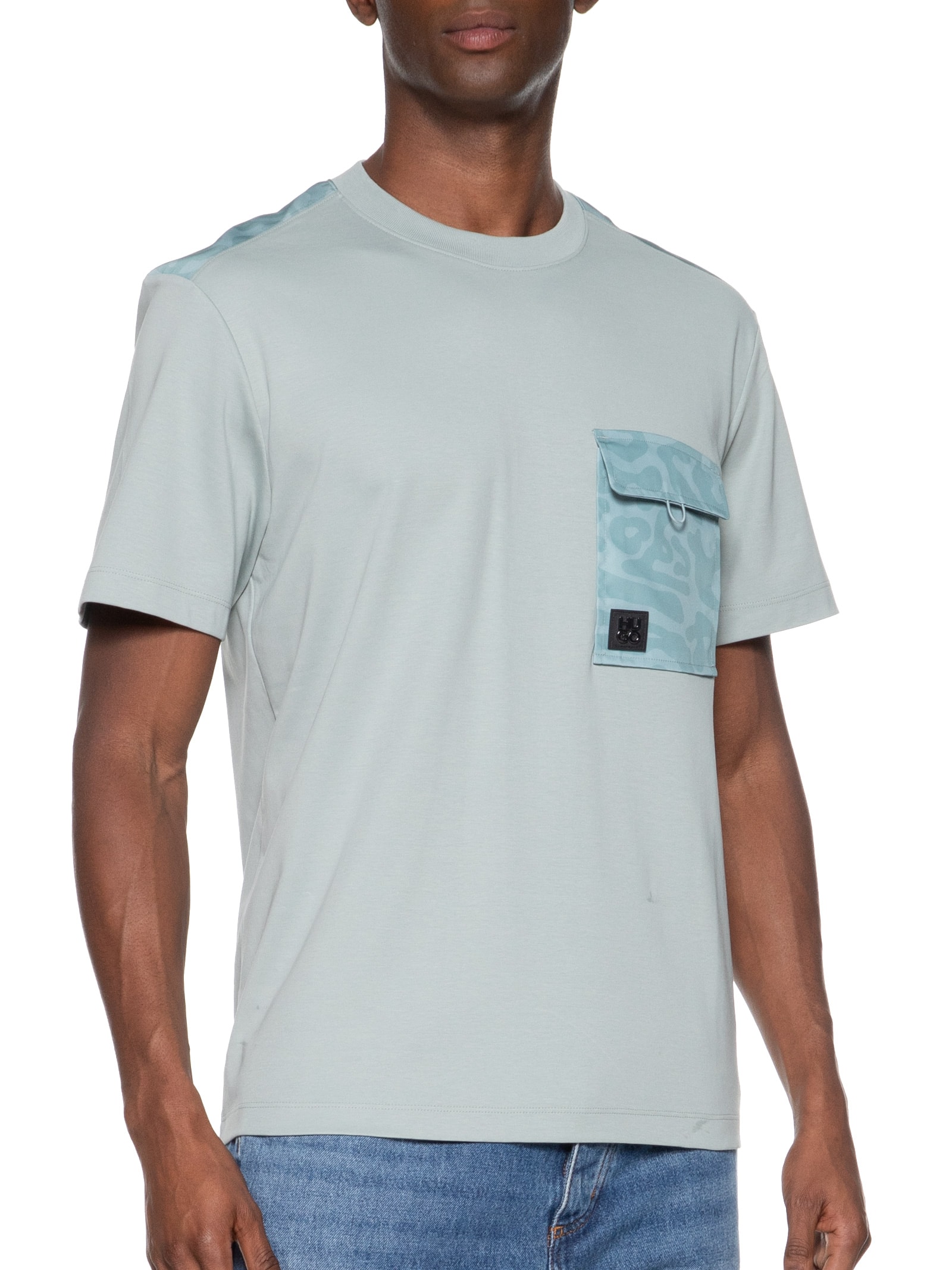 Camiseta Masculina Dabieno Verde  Hugo