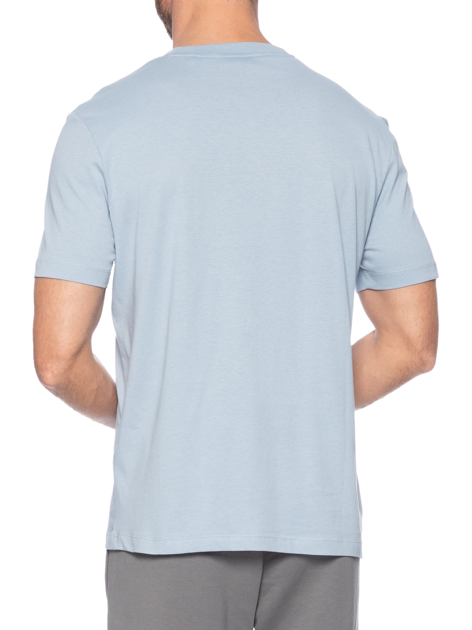 Camiseta Masculina Dalendi Azul Hugo