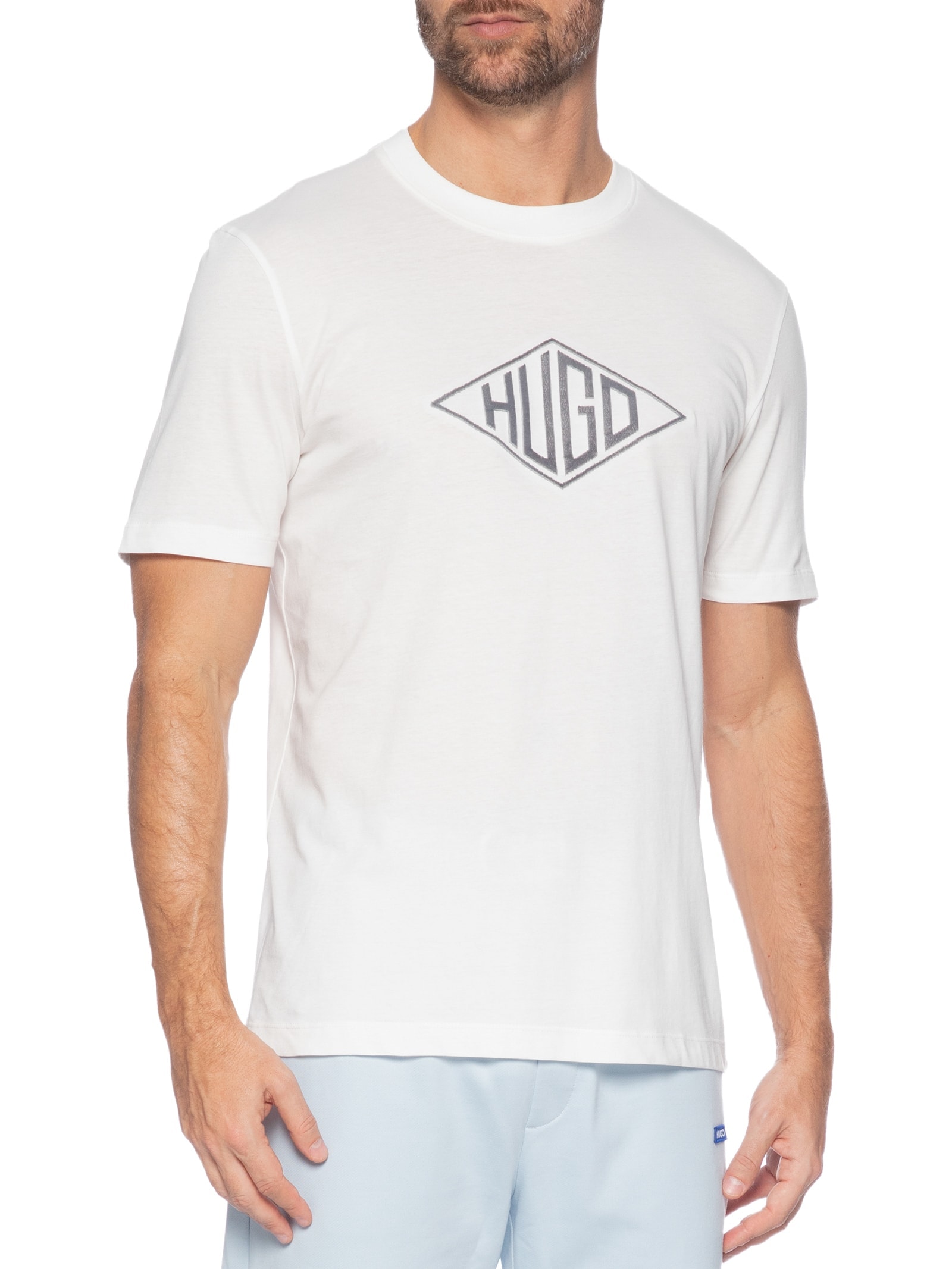 Camiseta Masculina Dalendi Off White Hugo