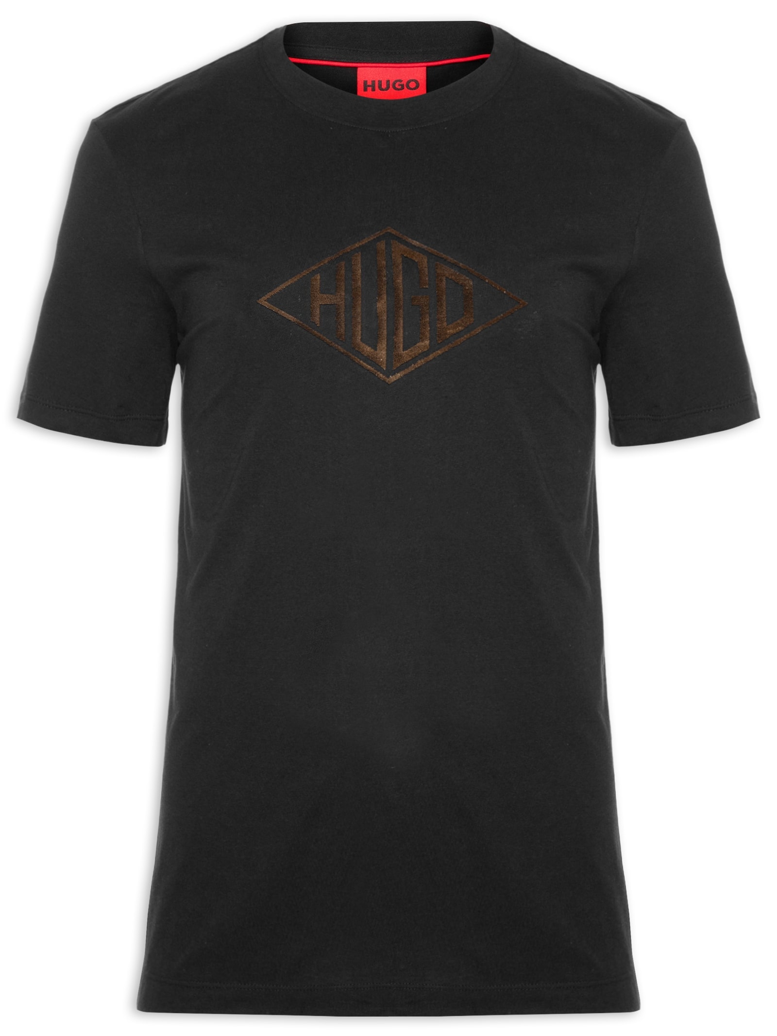 Camiseta Masculina Dalendi Preto Hugo