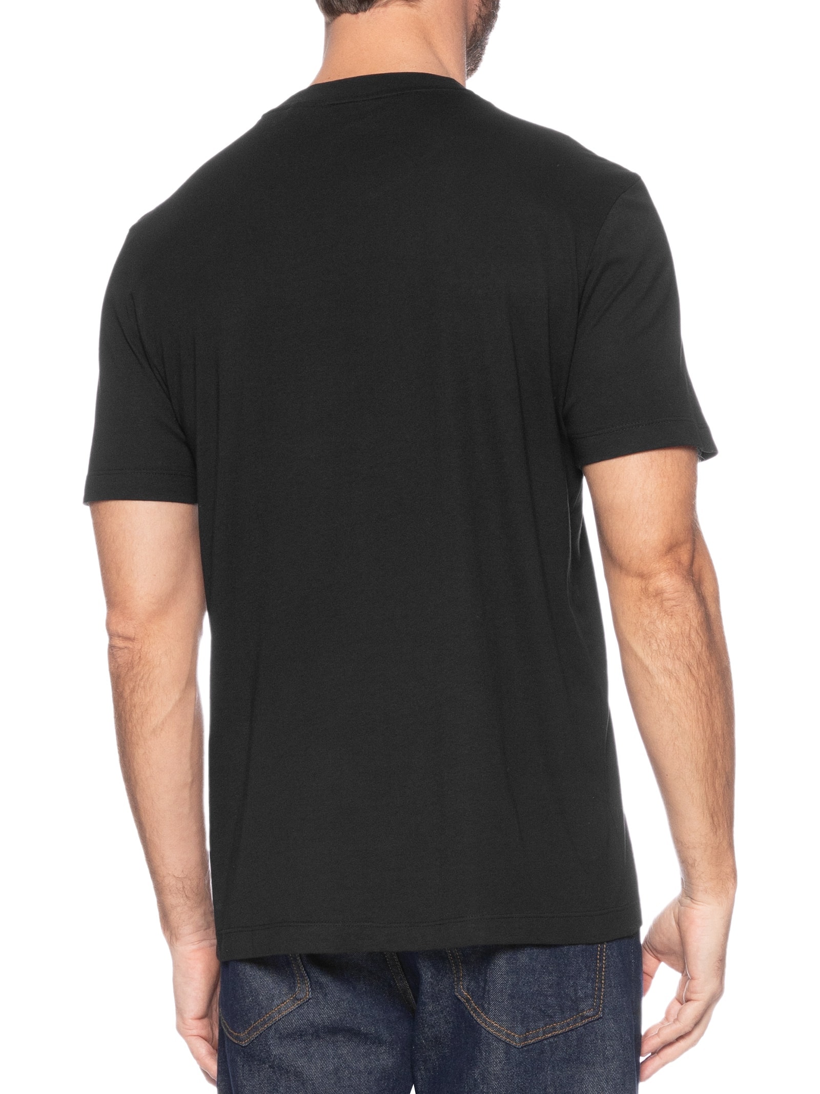 Camiseta Masculina Dalendi Preto Hugo