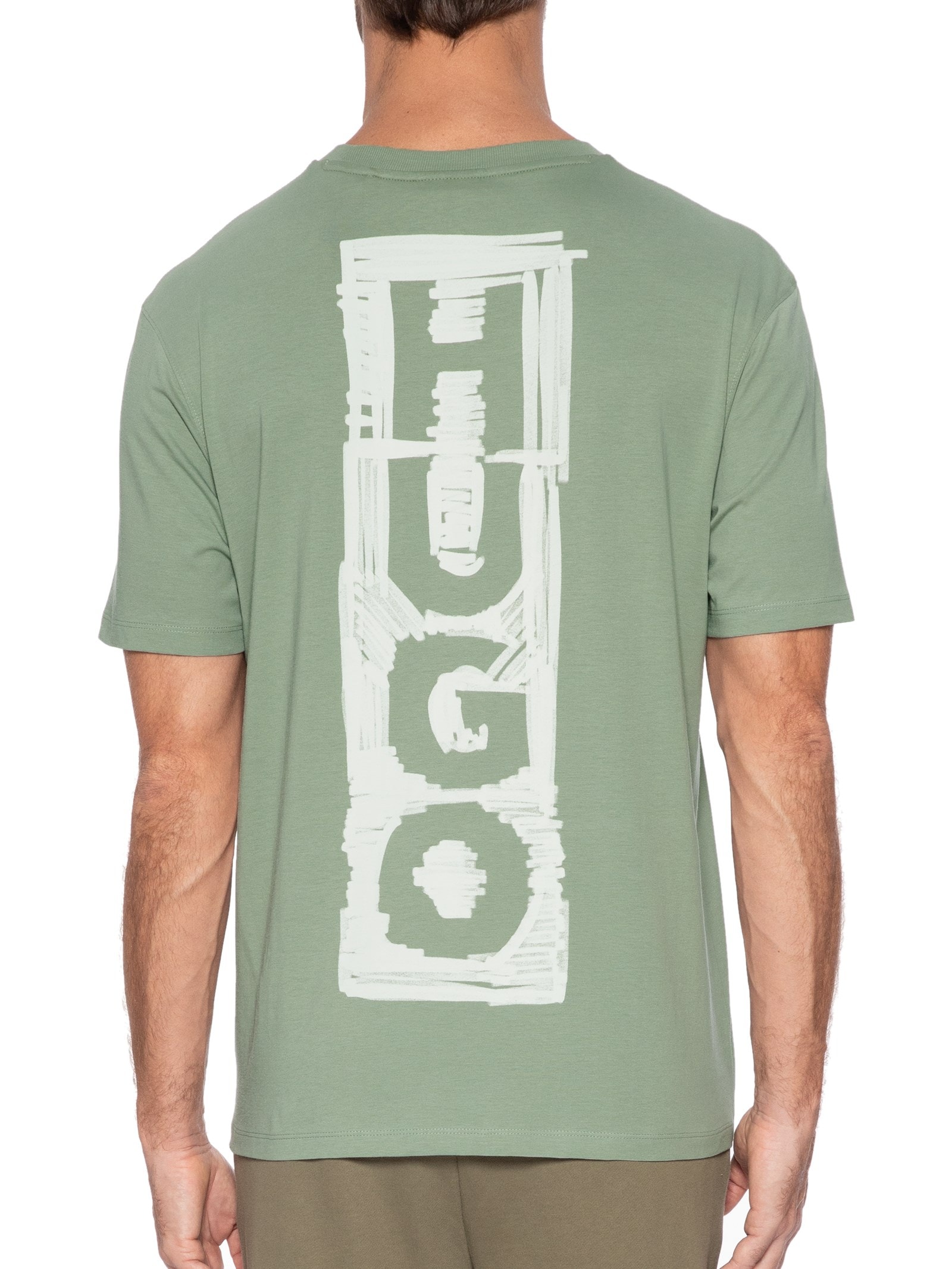 Camiseta Masculina Danden Verde Hugo
