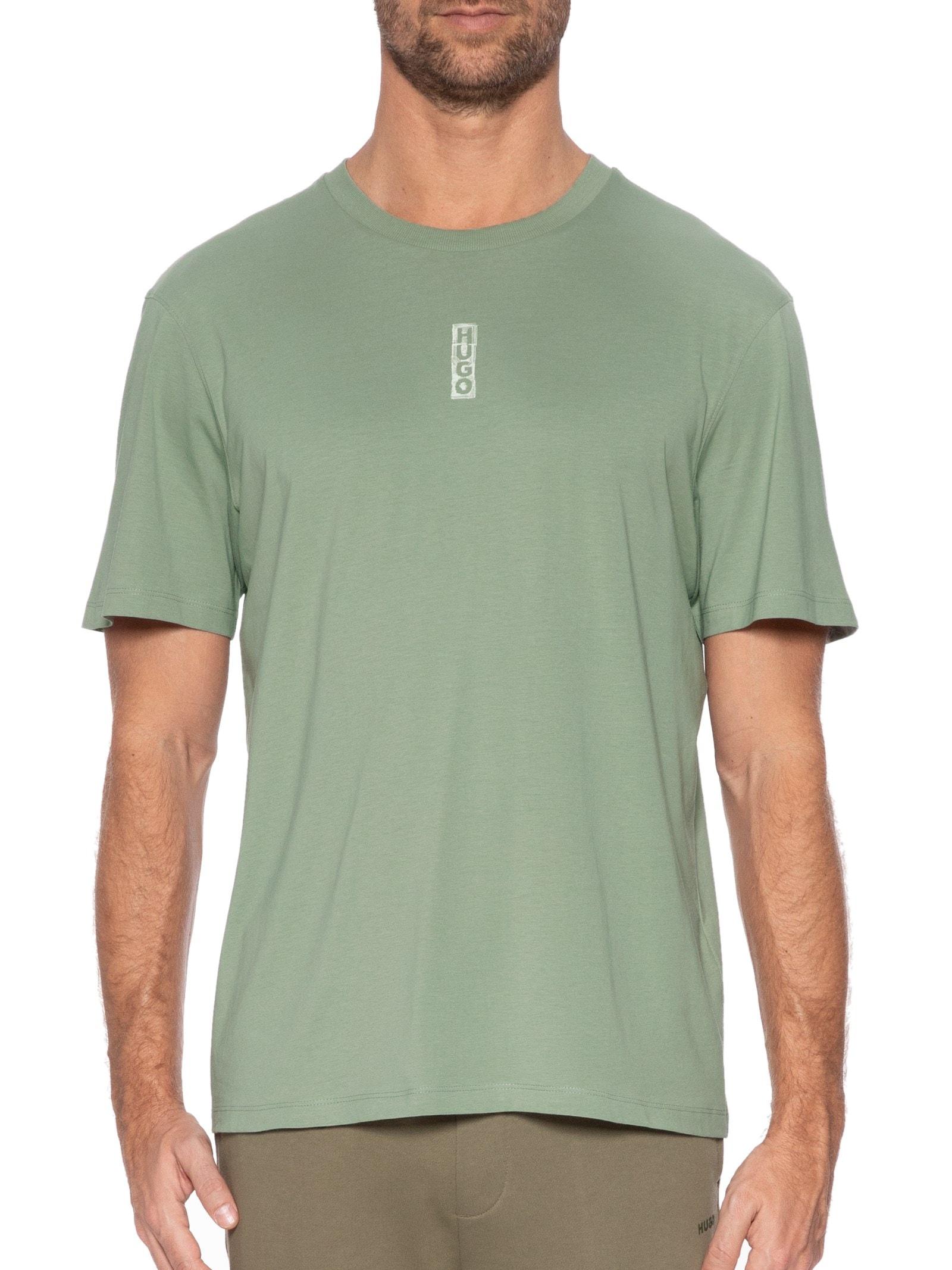 Camiseta Masculina Danden Verde Hugo