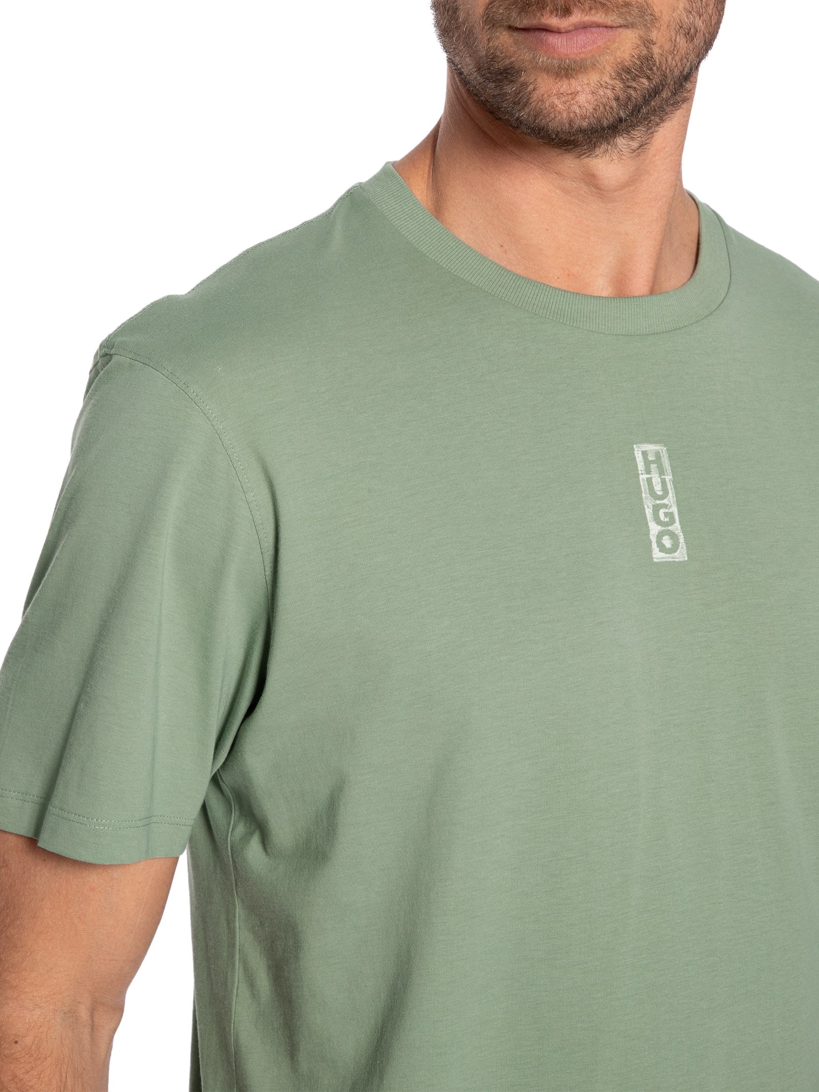 Camiseta Masculina Danden Verde Hugo