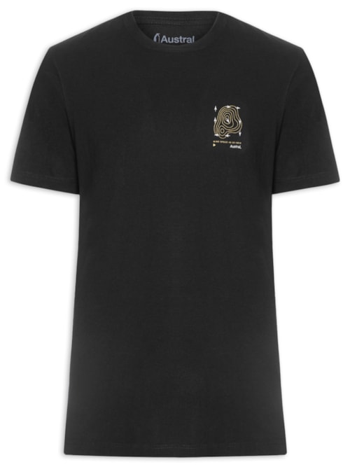 Camiseta Masculina Dander – Preto