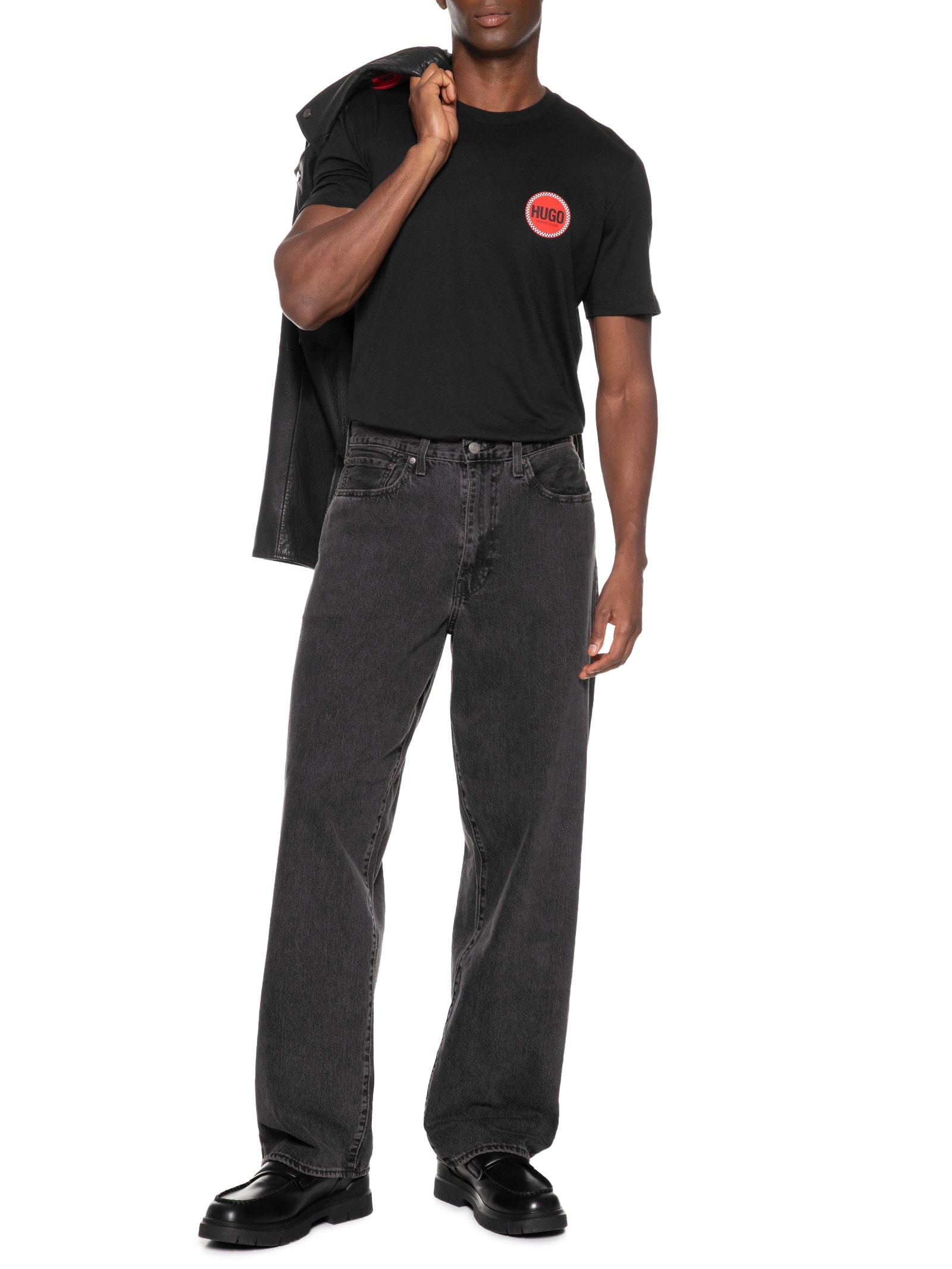 Camiseta Masculina Danetchorb Preto Hugo