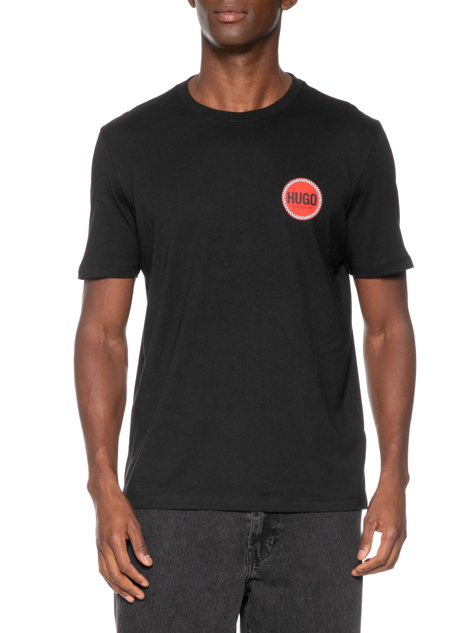 Camiseta Masculina Danetchorb Preto Hugo
