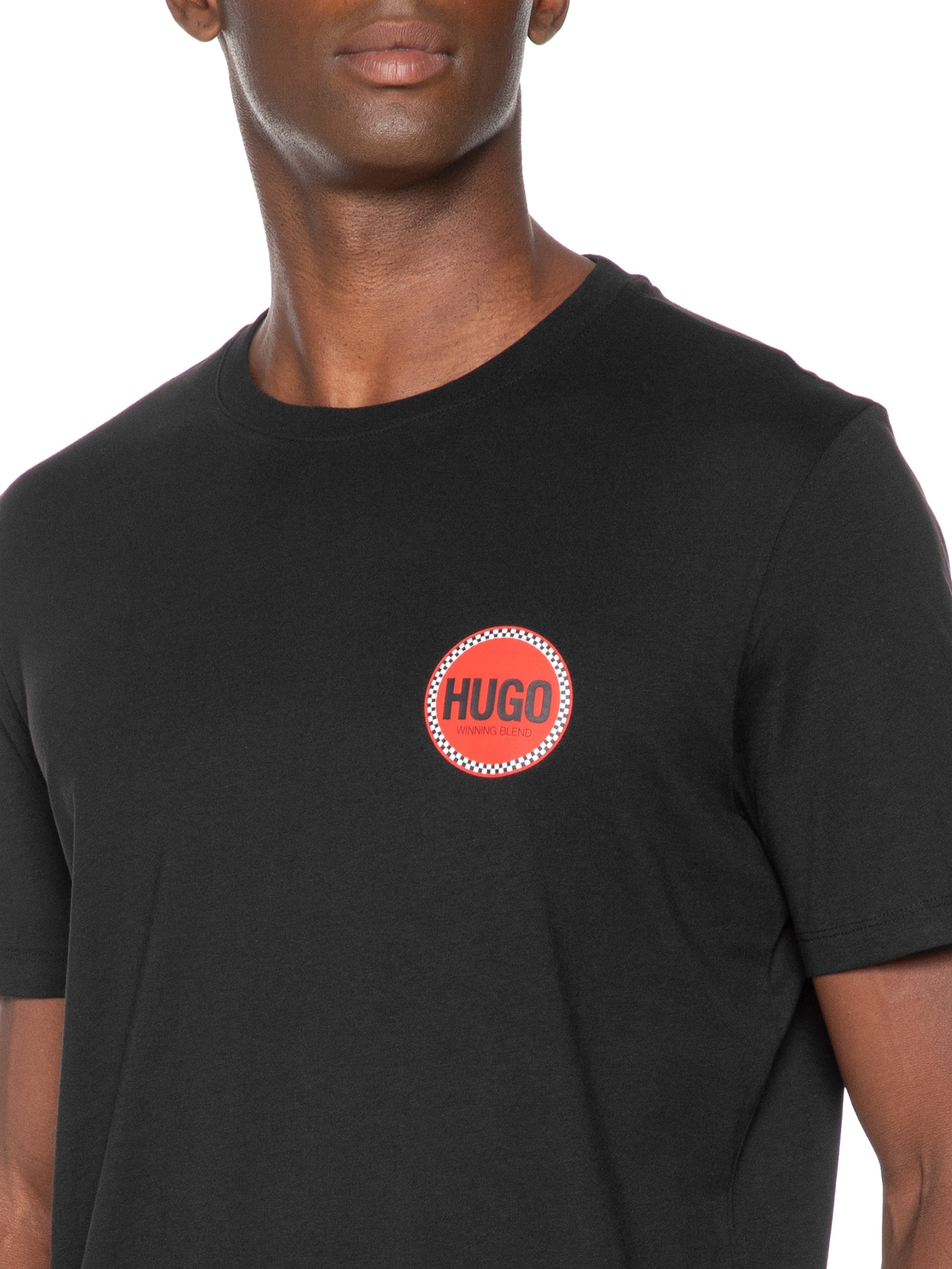 Camiseta Masculina Danetchorb Preto Hugo