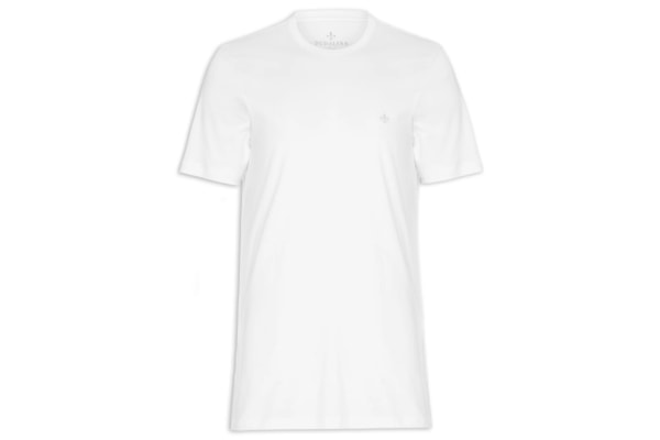 Camiseta Masculina DC Básica Essenti - Branco