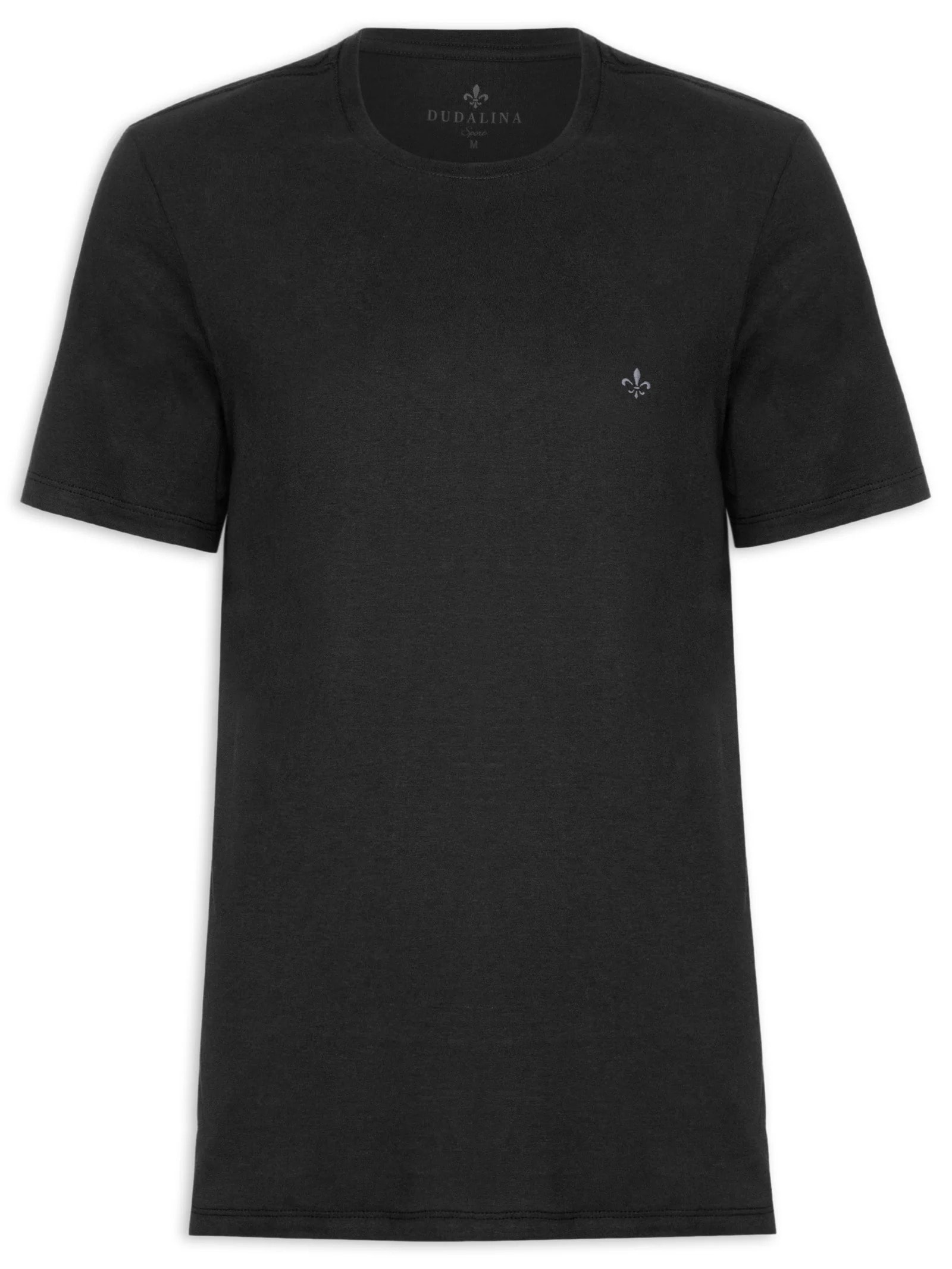 Camiseta Masculina Dc Básica Essenti Preto Dudalina