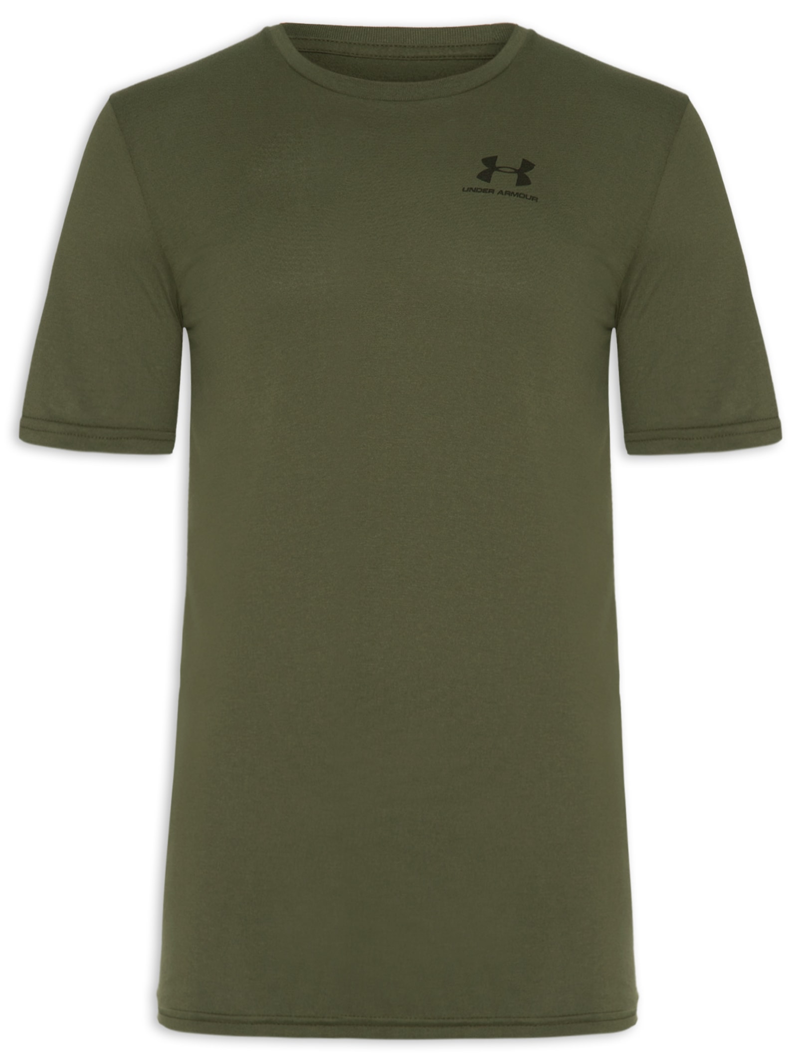 Camiseta Masculina De Treino Sportstyle Left - Under Armour - Verde
