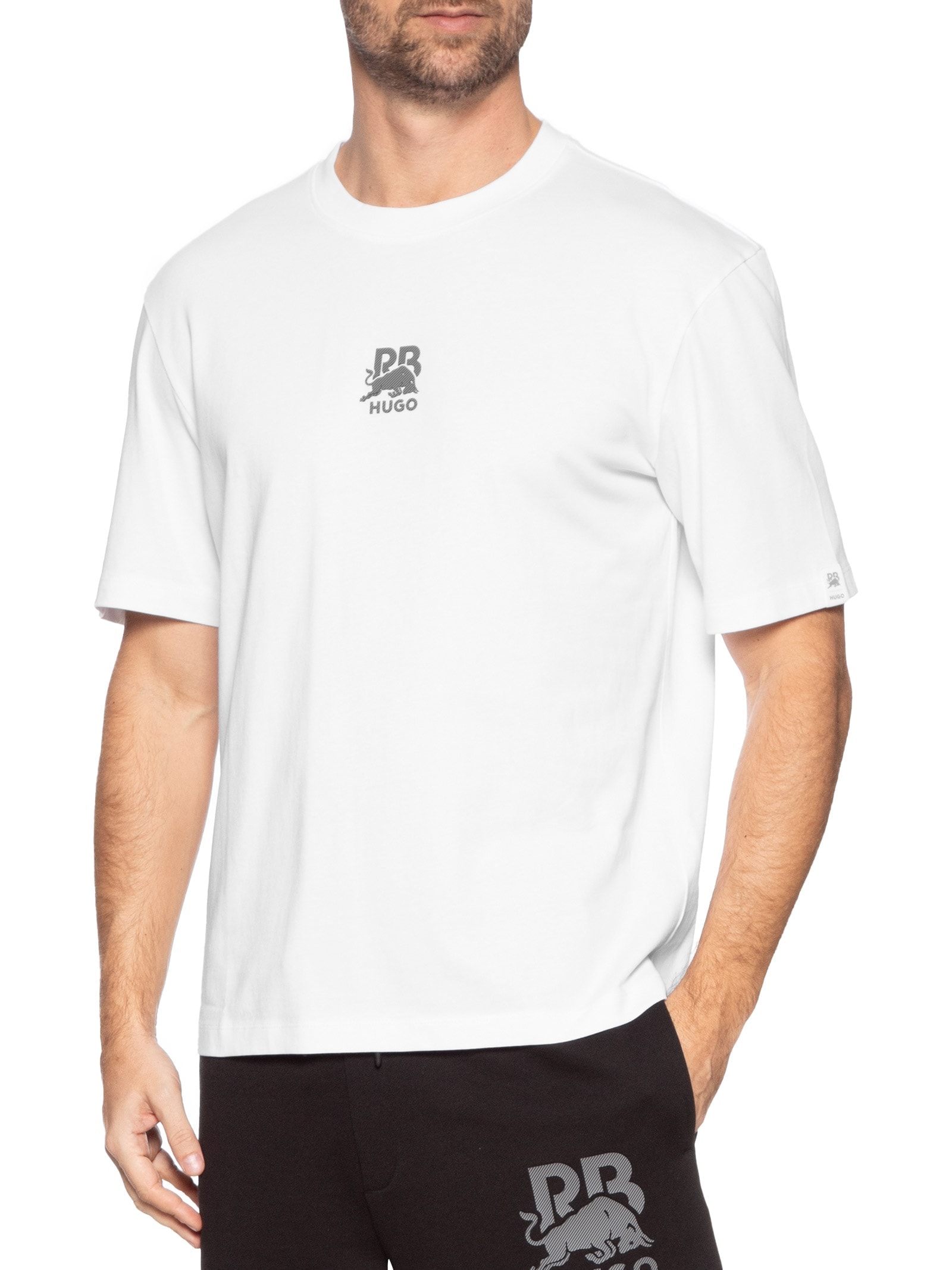 Camiseta Masculina Deckies Rb Branco Hugo