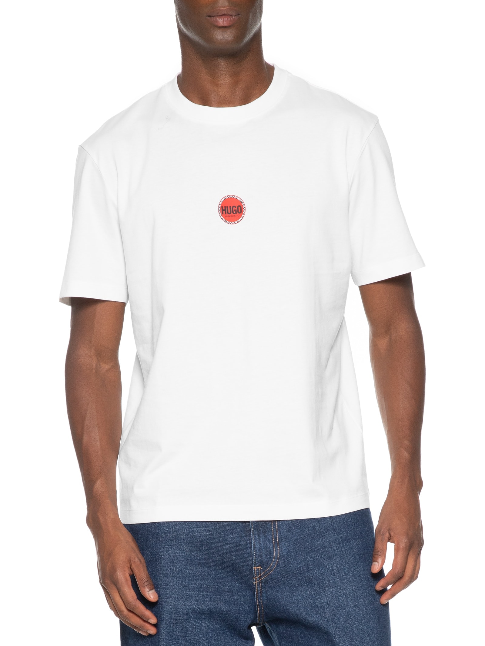 Camiseta Masculina Derdcho Branco Hugo