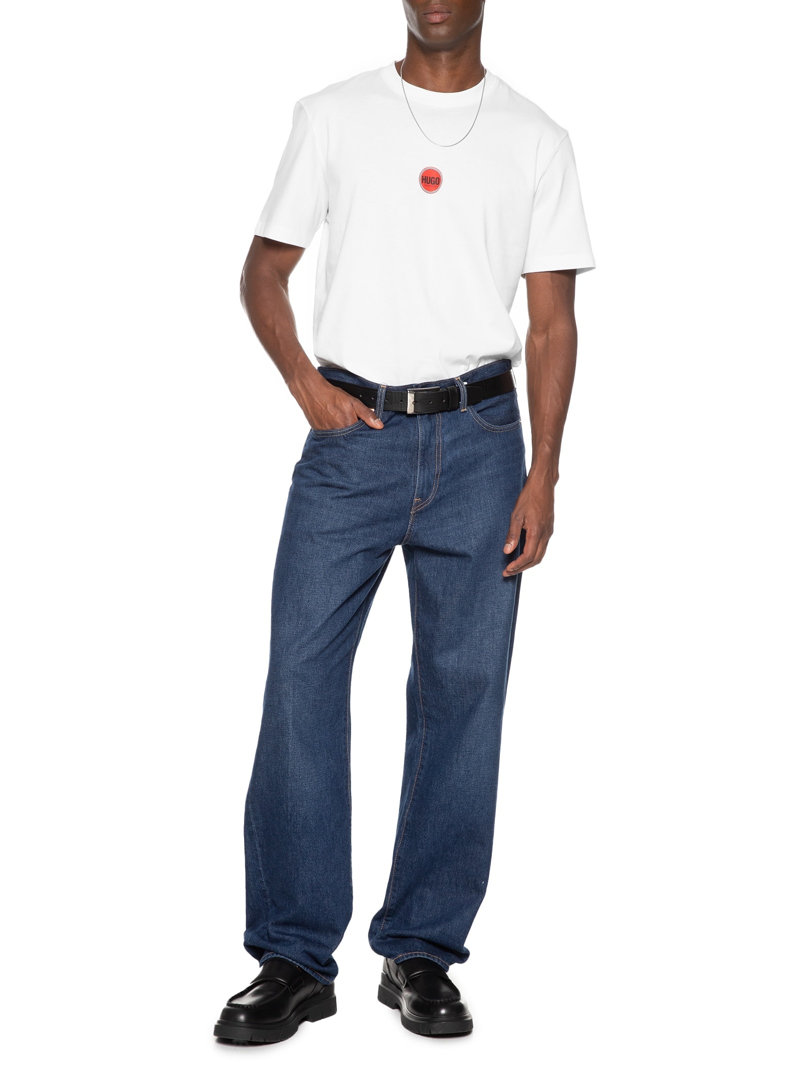 Camiseta Masculina Derdcho Branco Hugo