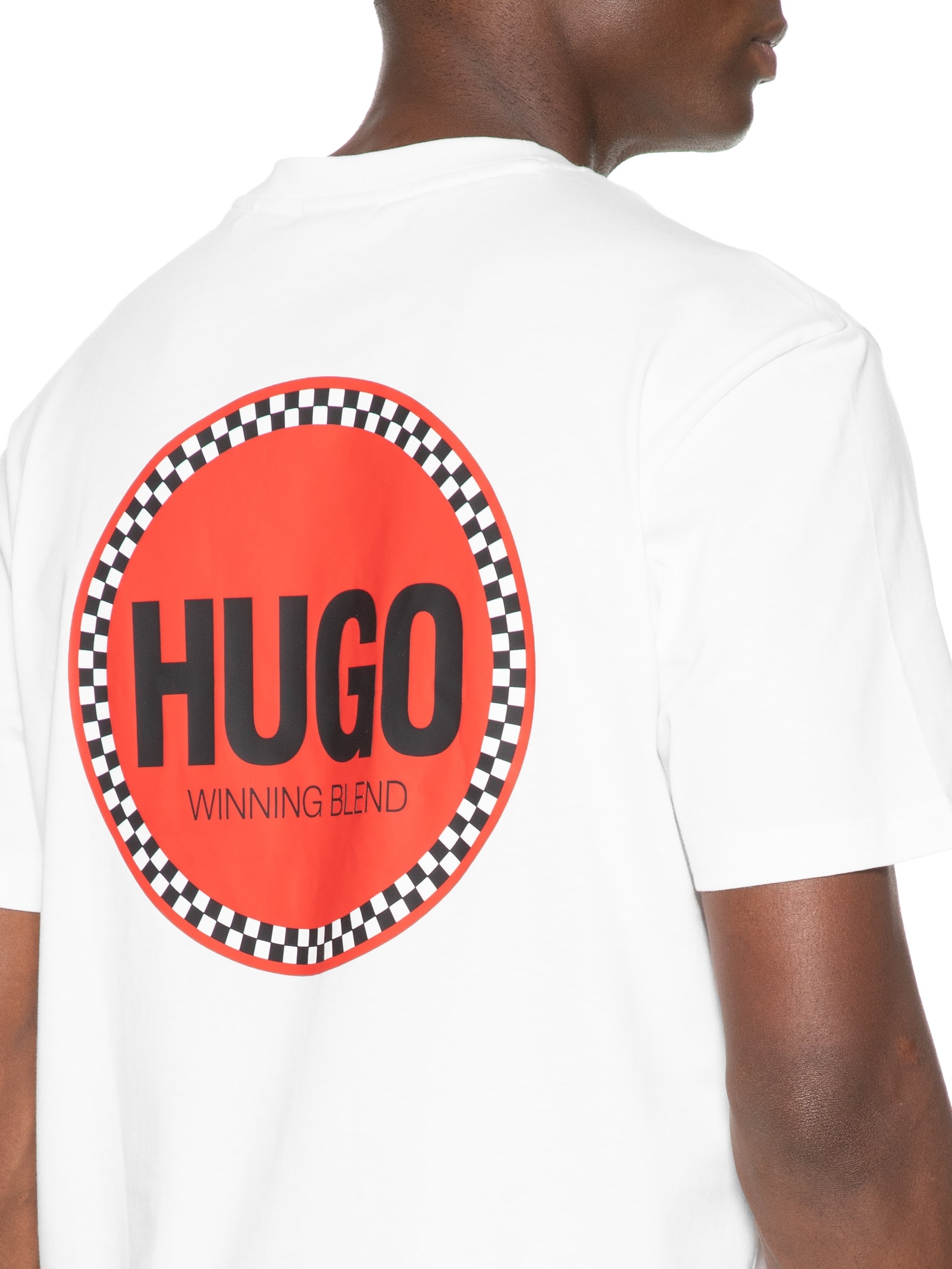 Camiseta Masculina Derdcho Branco Hugo