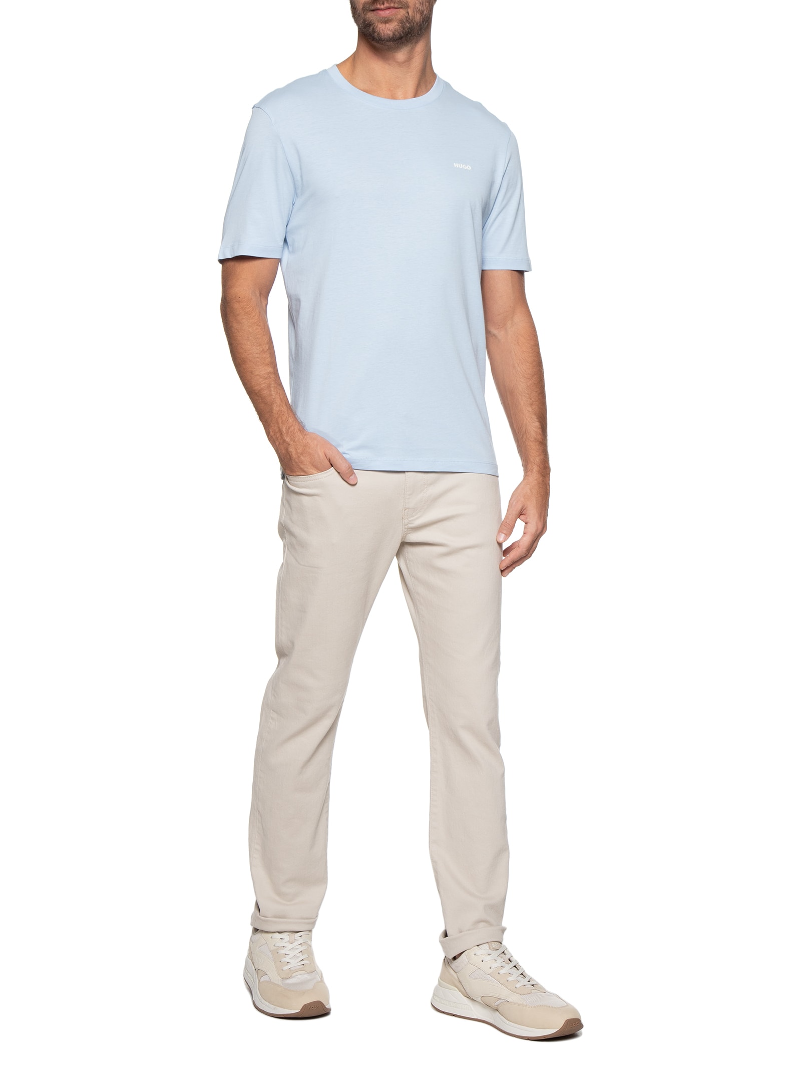 Camiseta Masculina Dero Azul Hugo