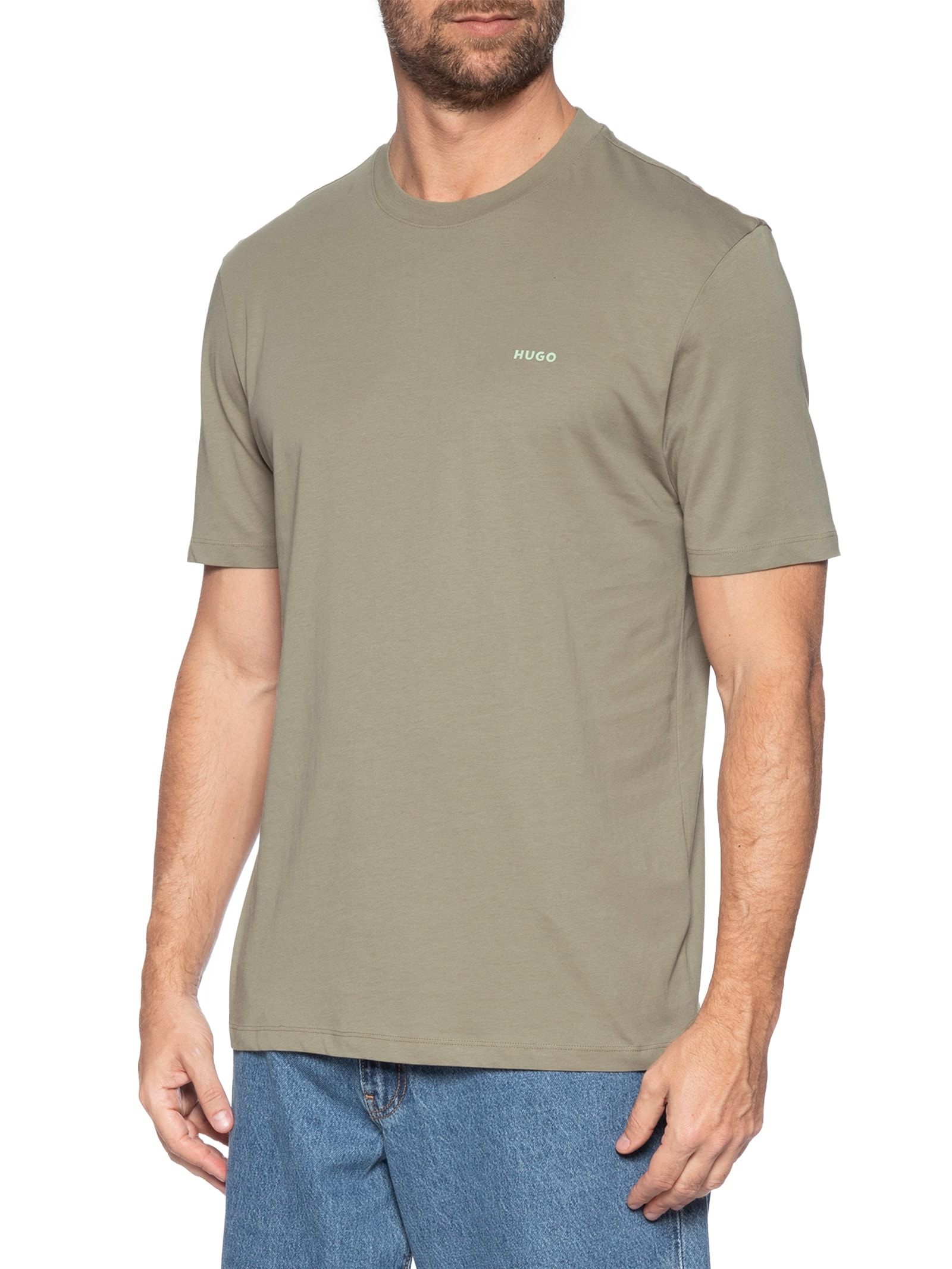 Camiseta Masculina Dero Marrom Hugo