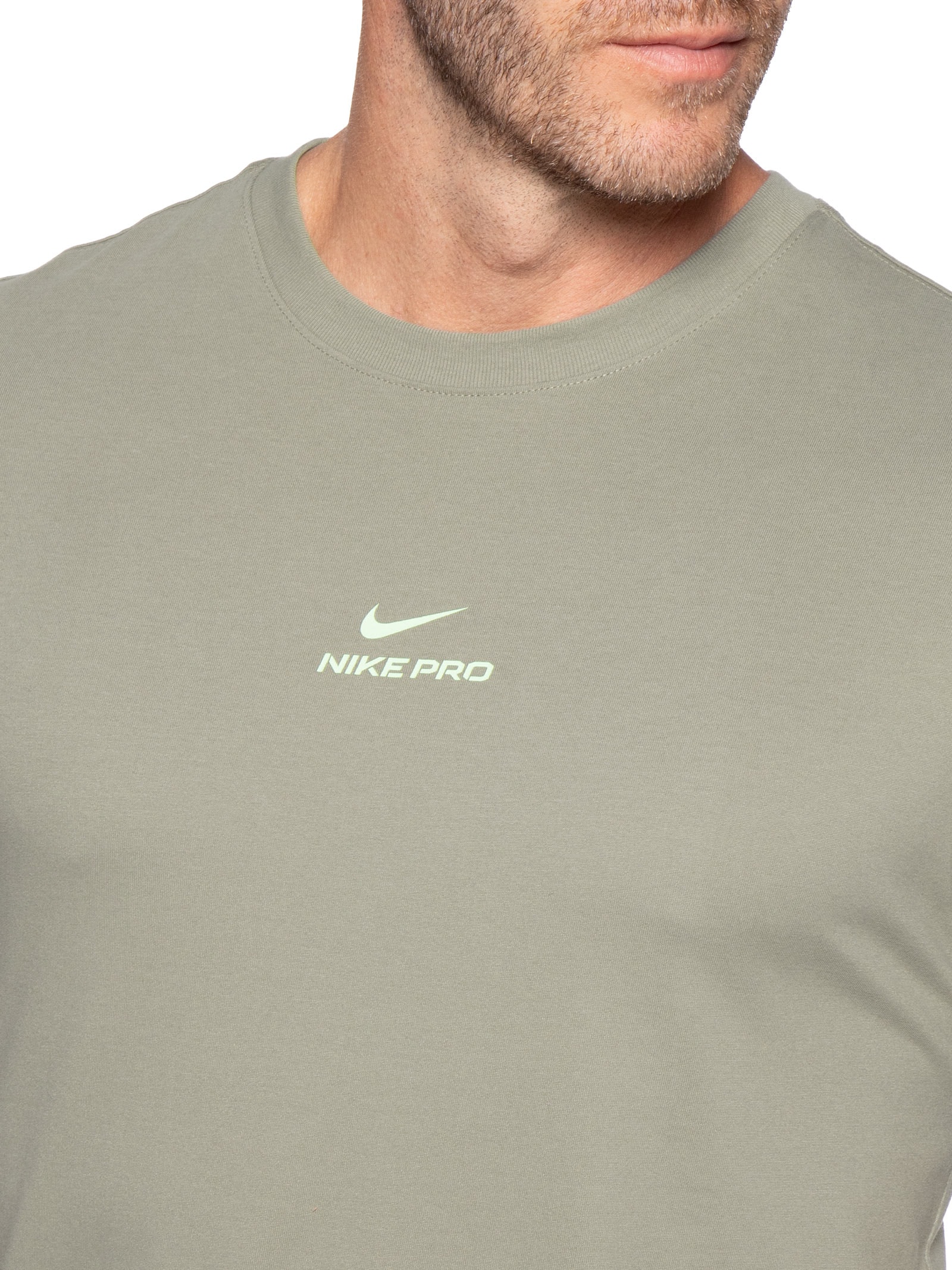 Camiseta Masculina DF Tee STD Pro Verde Nike