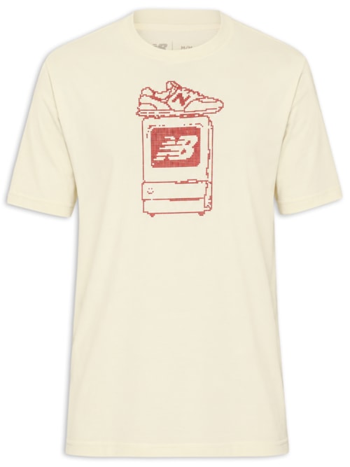 Camiseta Masculina Digitally Remastered TV - Branco
