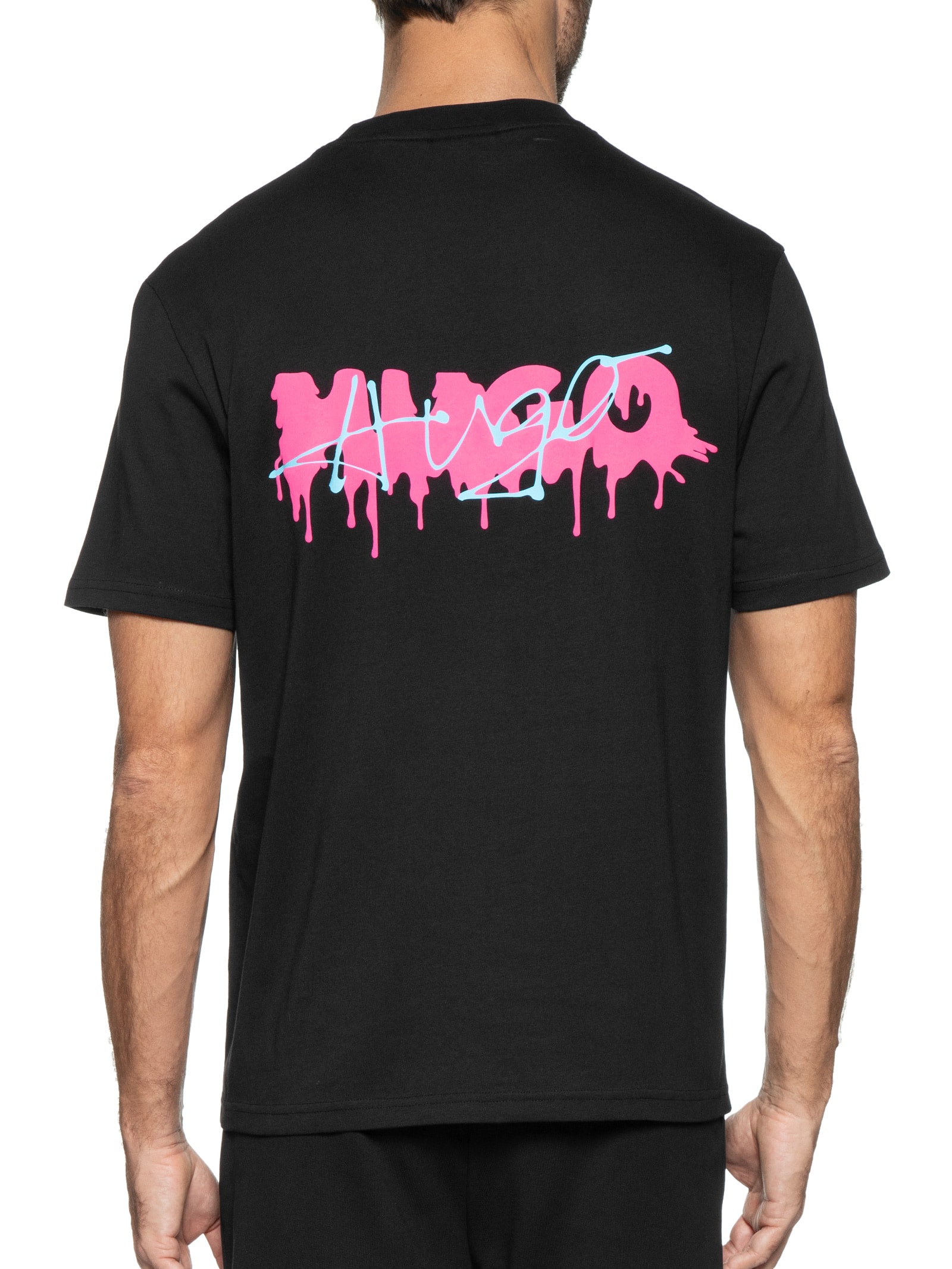 Camiseta Masculina Dindion Preto Hugo