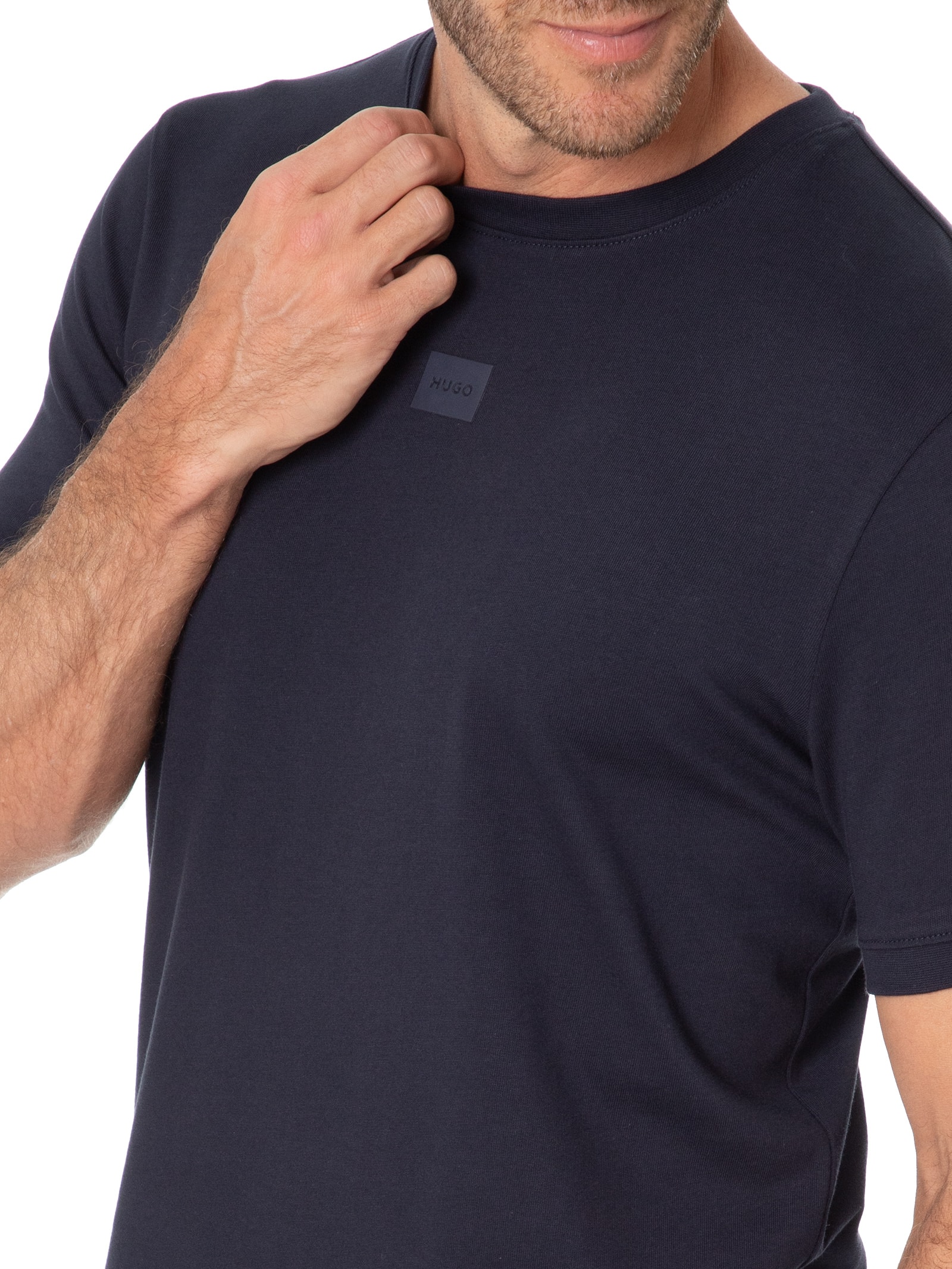 Camiseta Masculina Diragolino Azul Hugo