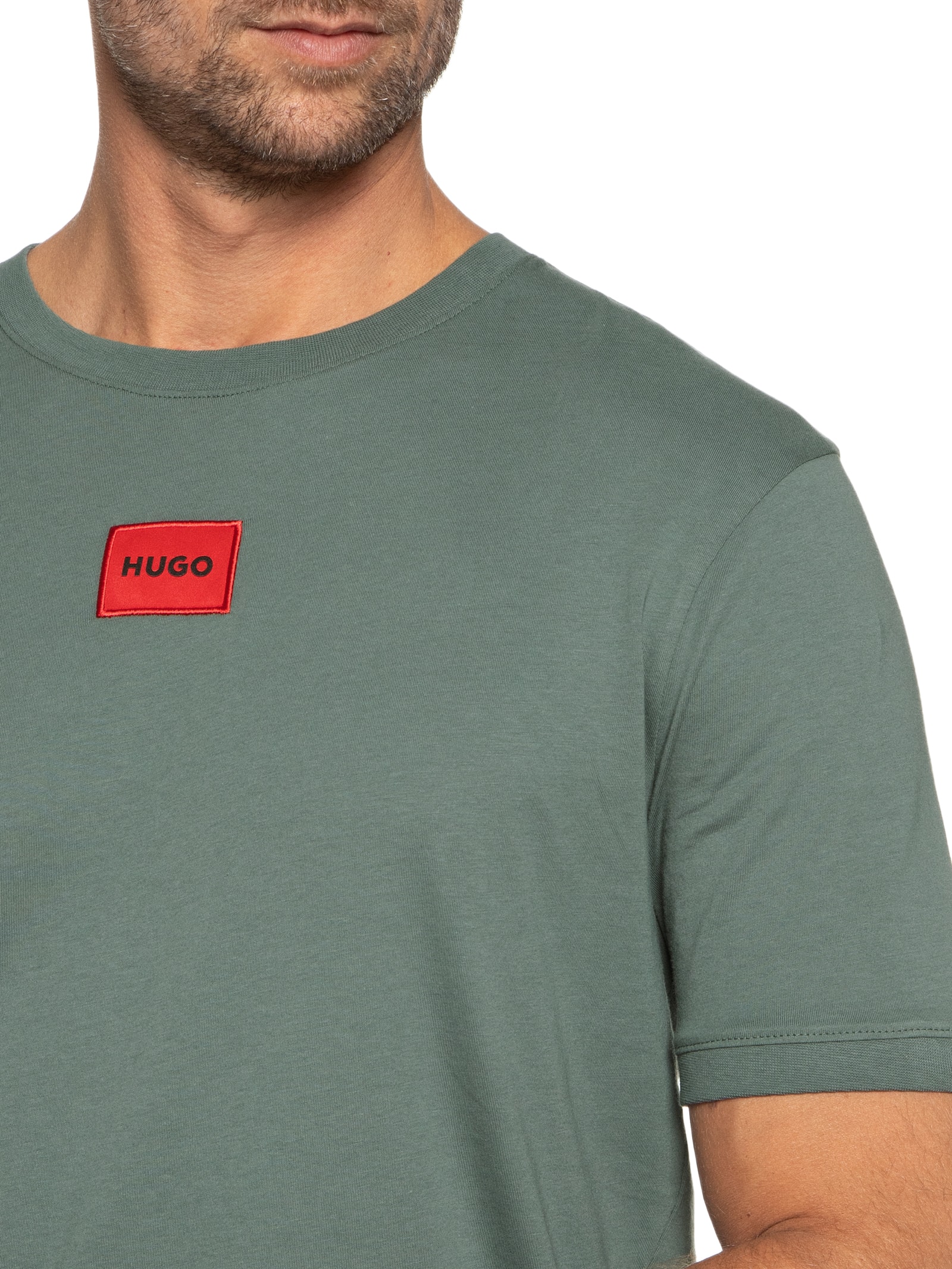 Camiseta Masculina Diragolino Verde  Hugo