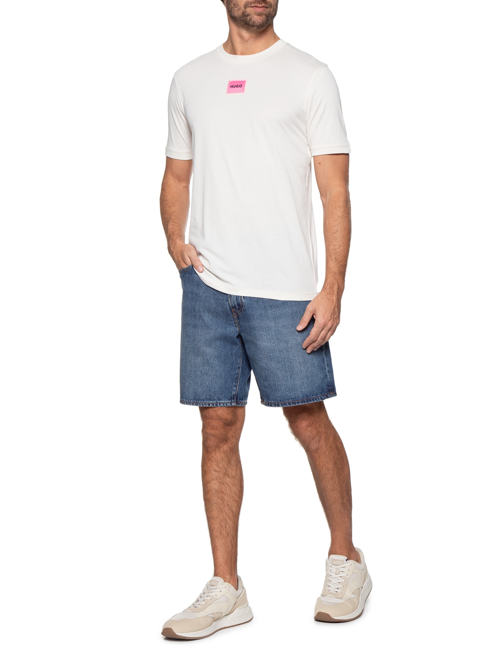 Camiseta Masculina Diragolino Verde  Hugo