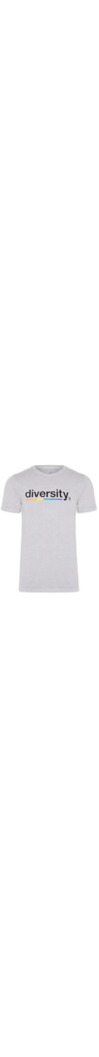 Camiseta Masculina Diversity - Cinza