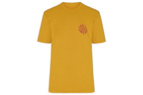 Camiseta Masculina Double 70's Surfing - Laranja
