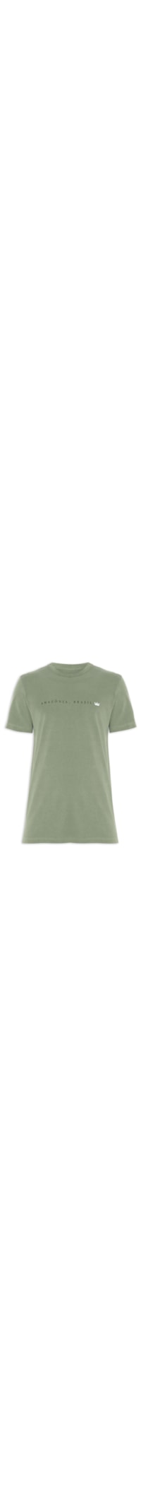 Camiseta Masculina Double Amazonia - Verde