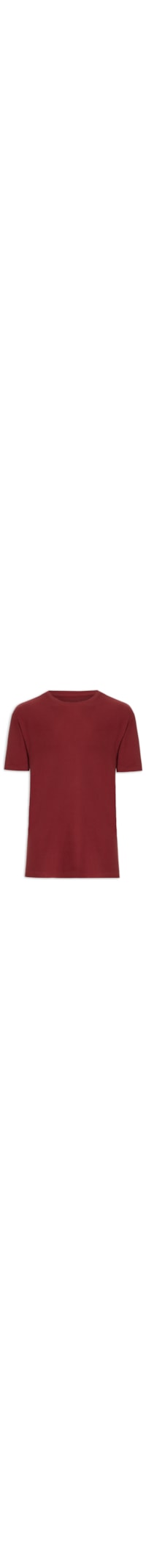 Camiseta Masculina Double E-brigader Manga Curta - Vermelho