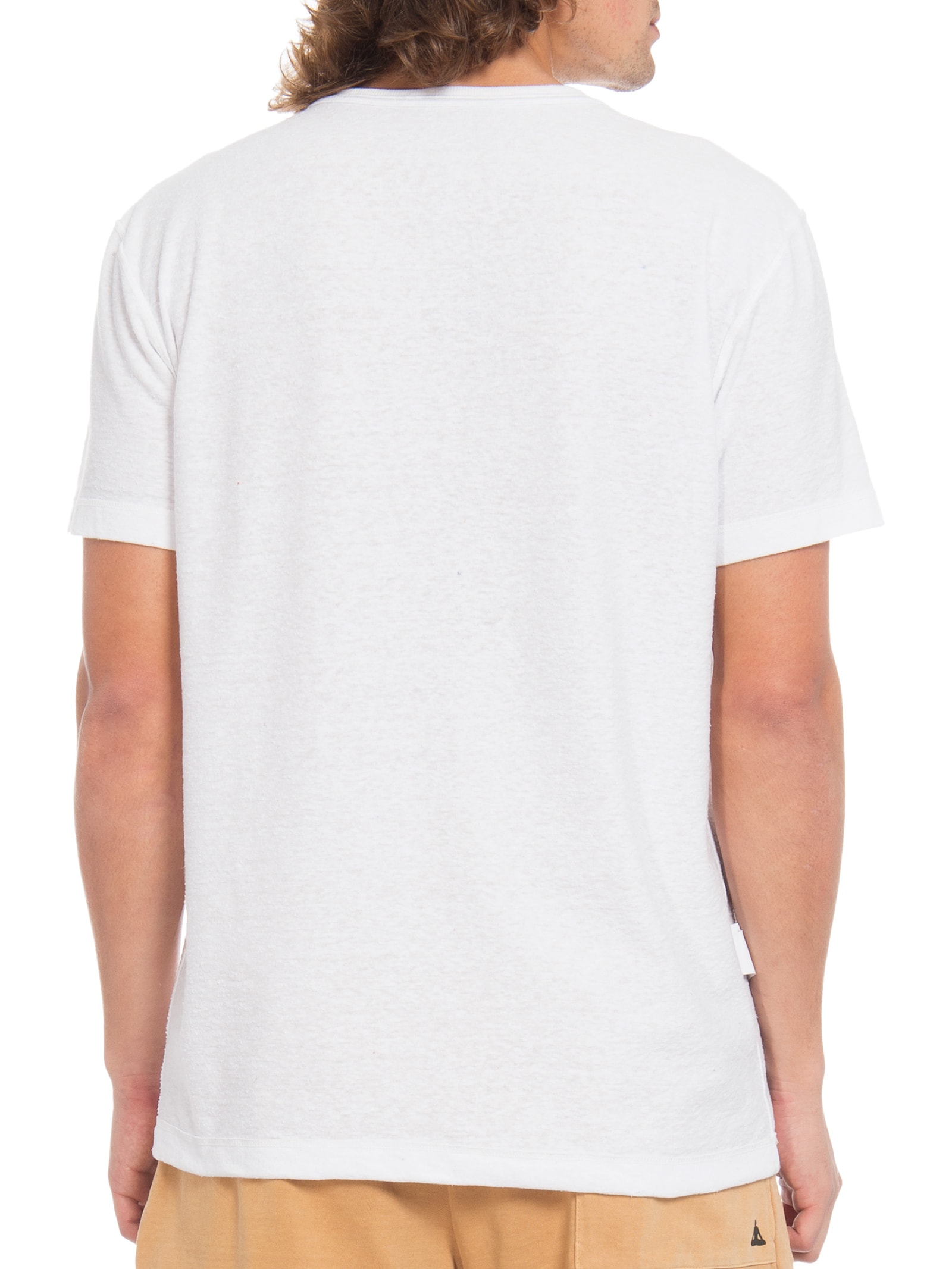 Camiseta Masculina Double Eco E Brigaders Off White Osklen