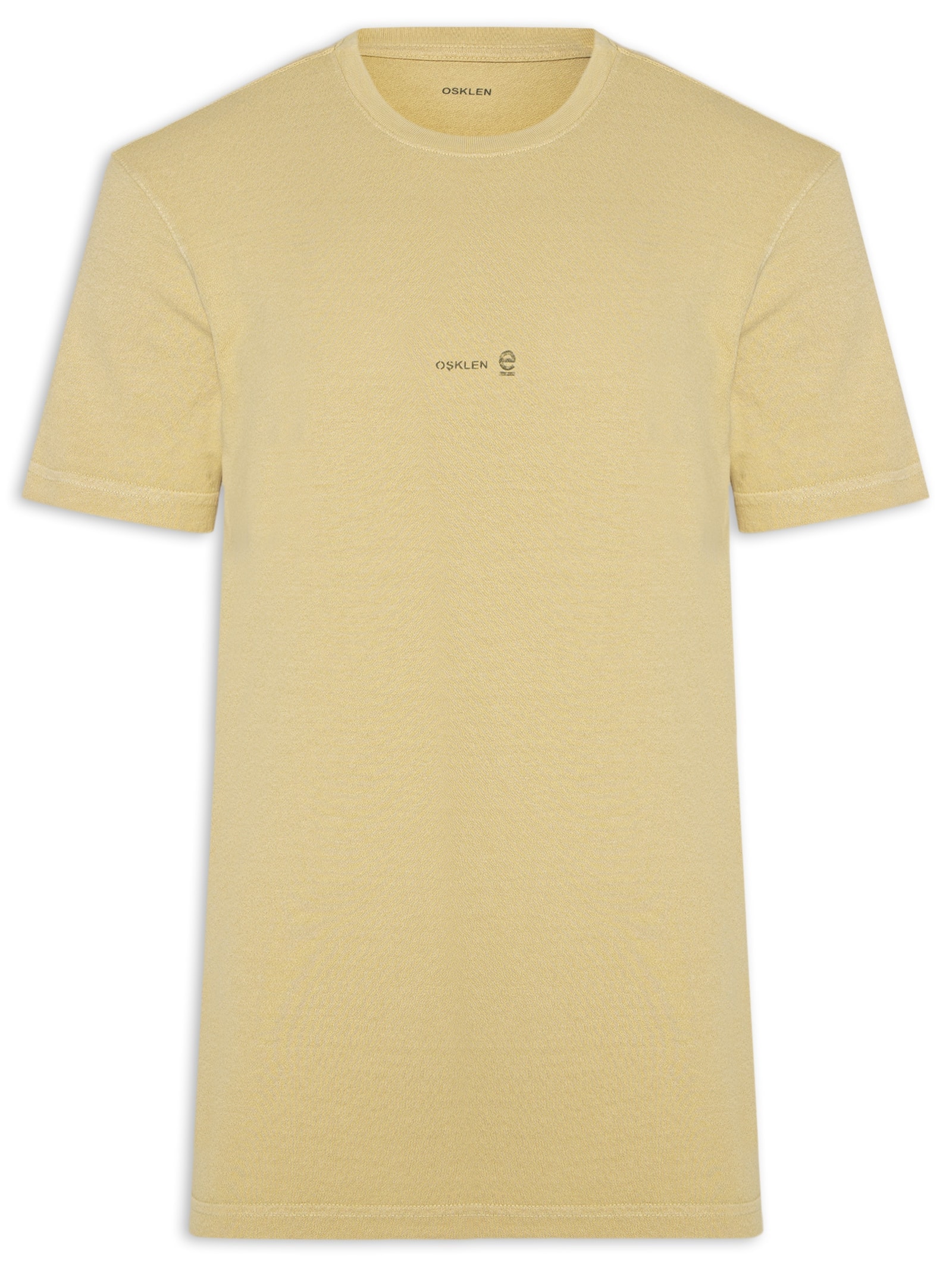 Camiseta Masculina Double Face E-Colors Mc Bege Osklen