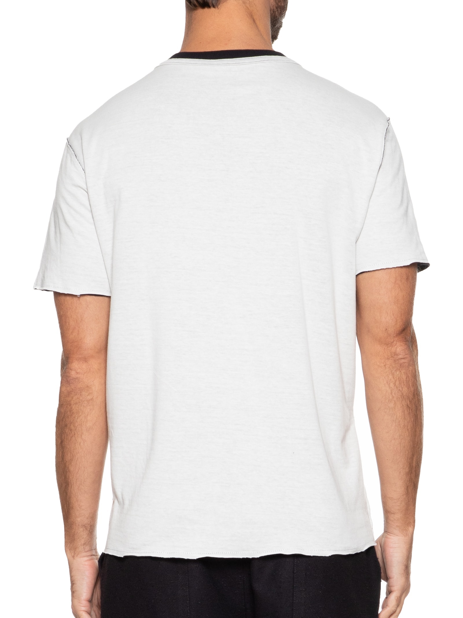 Camiseta Masculina Double Japan Manga Curta Preto Osklen