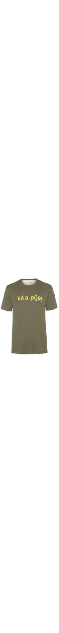 Camiseta Masculina Double Kaapuer - Verde