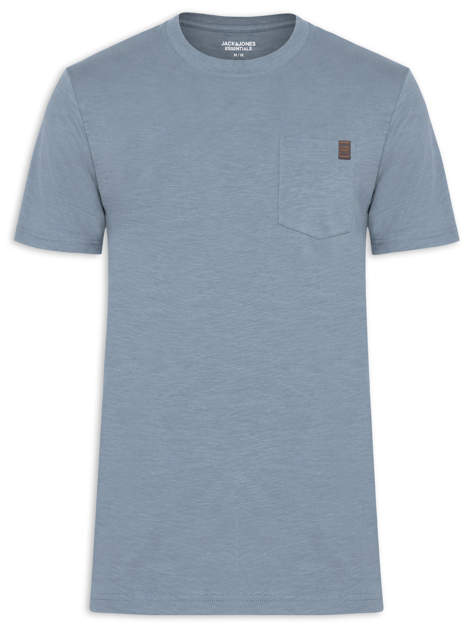 Camiseta Masculina Dover Slub Azul Jack & Jones