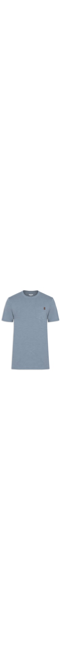 Camiseta Masculina Dover Slub - Azul