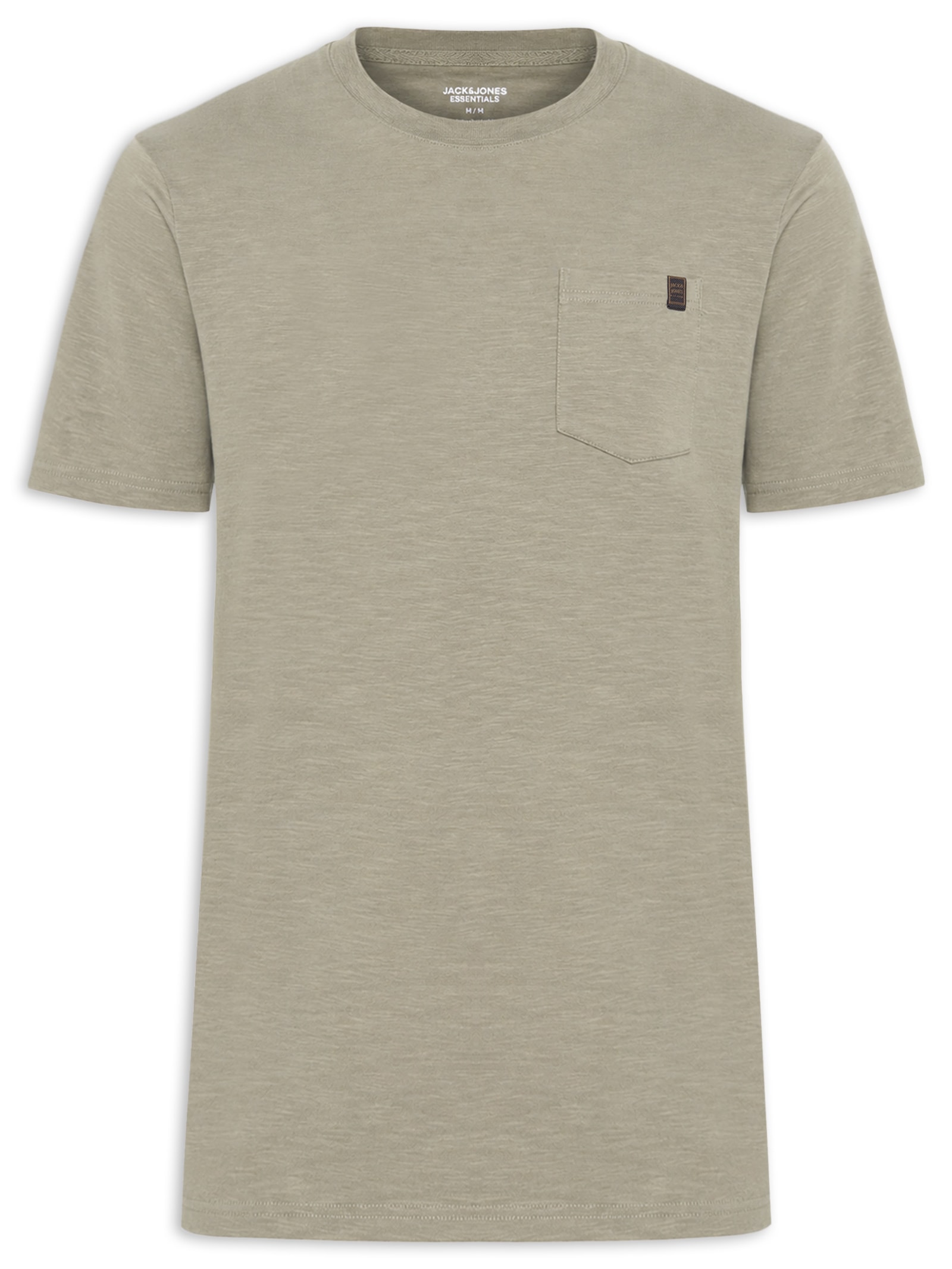 Camiseta Masculina Dover Slub Verde Jack & Jones