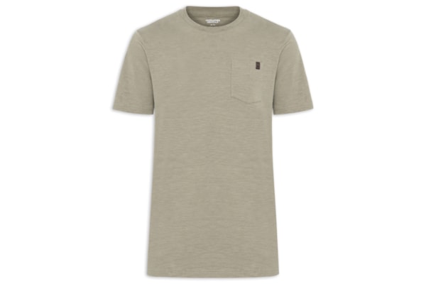 Camiseta Masculina Dover Slub - Verde