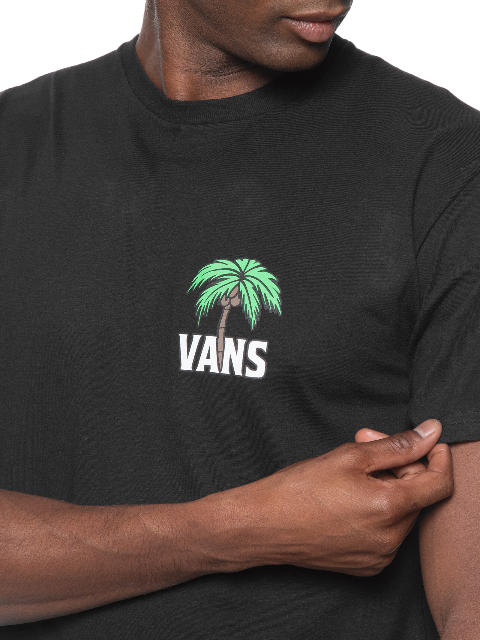 Camiseta Masculina Down Time Ss Tee Preto Vans