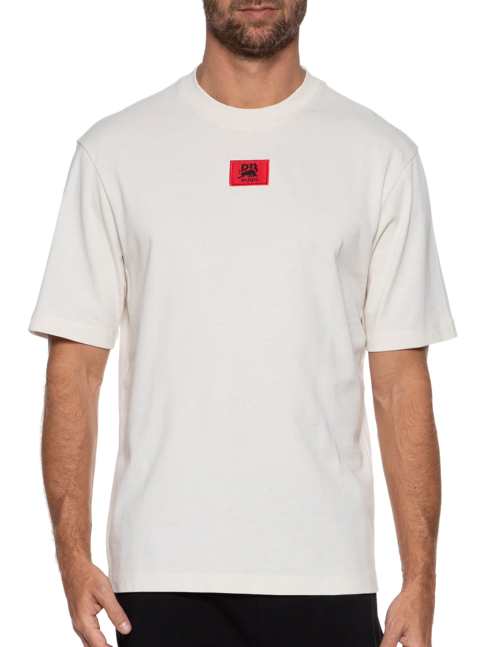 Camiseta Masculina Drambok RB Branco Hugo