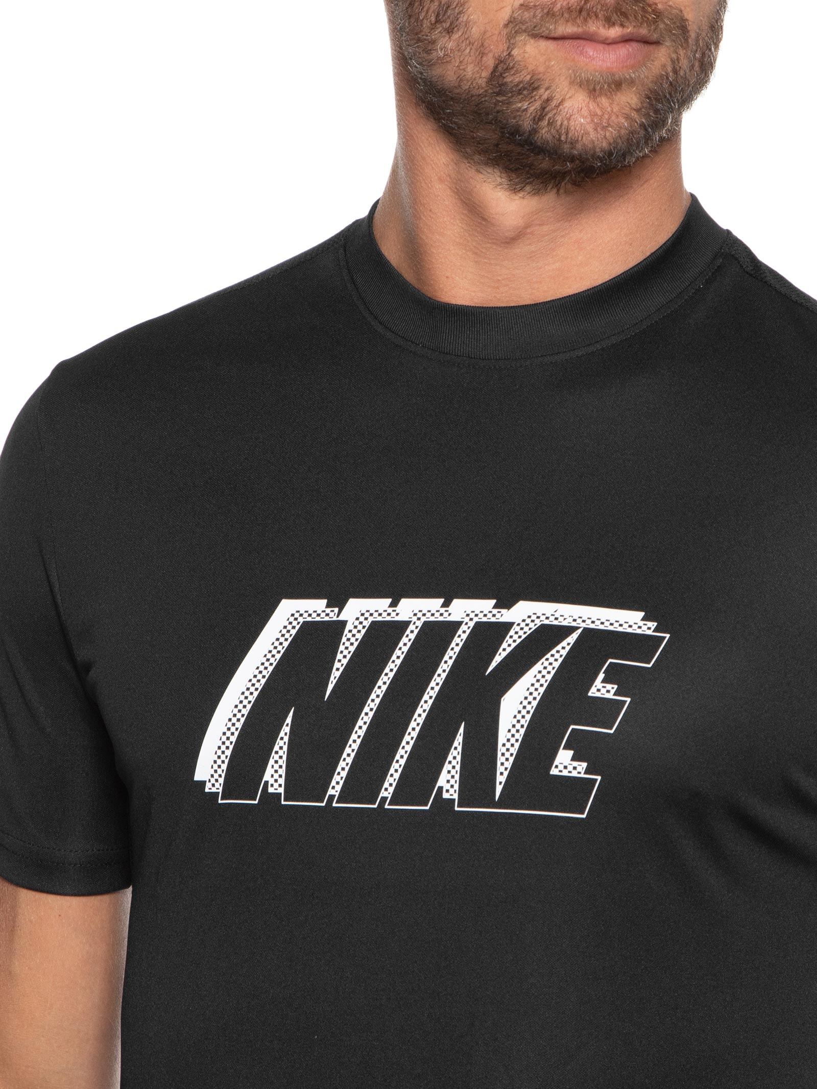 Camiseta Masculina Dri-FIT Global Football Preto Nike
