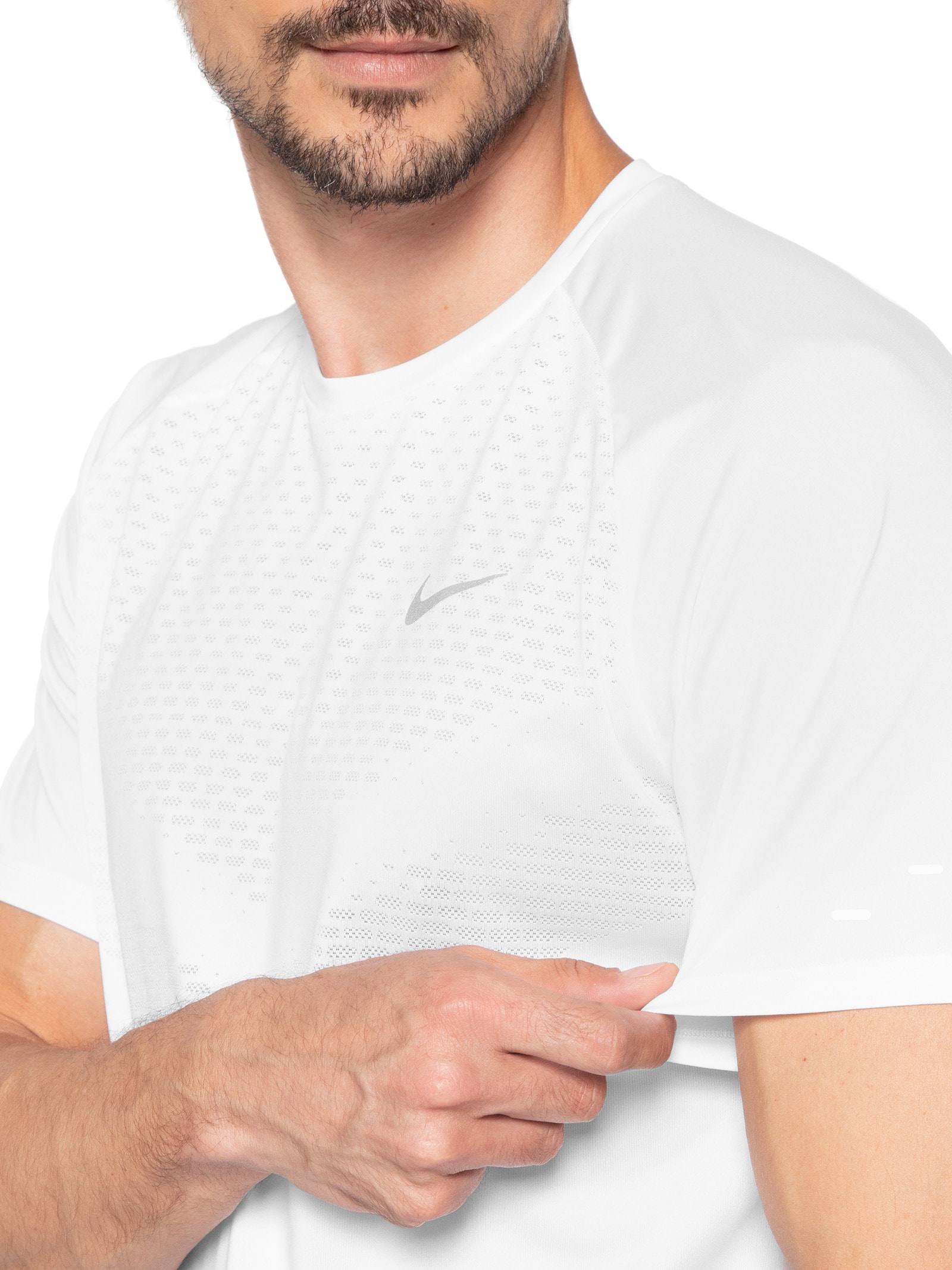 Camiseta Masculina Dri-Fit UV Miller Branco Nike