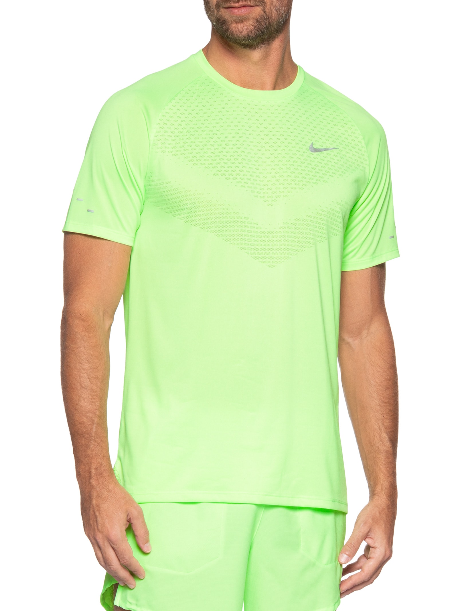 Camiseta Masculina Dri-Fit UV Miller Verde Nike