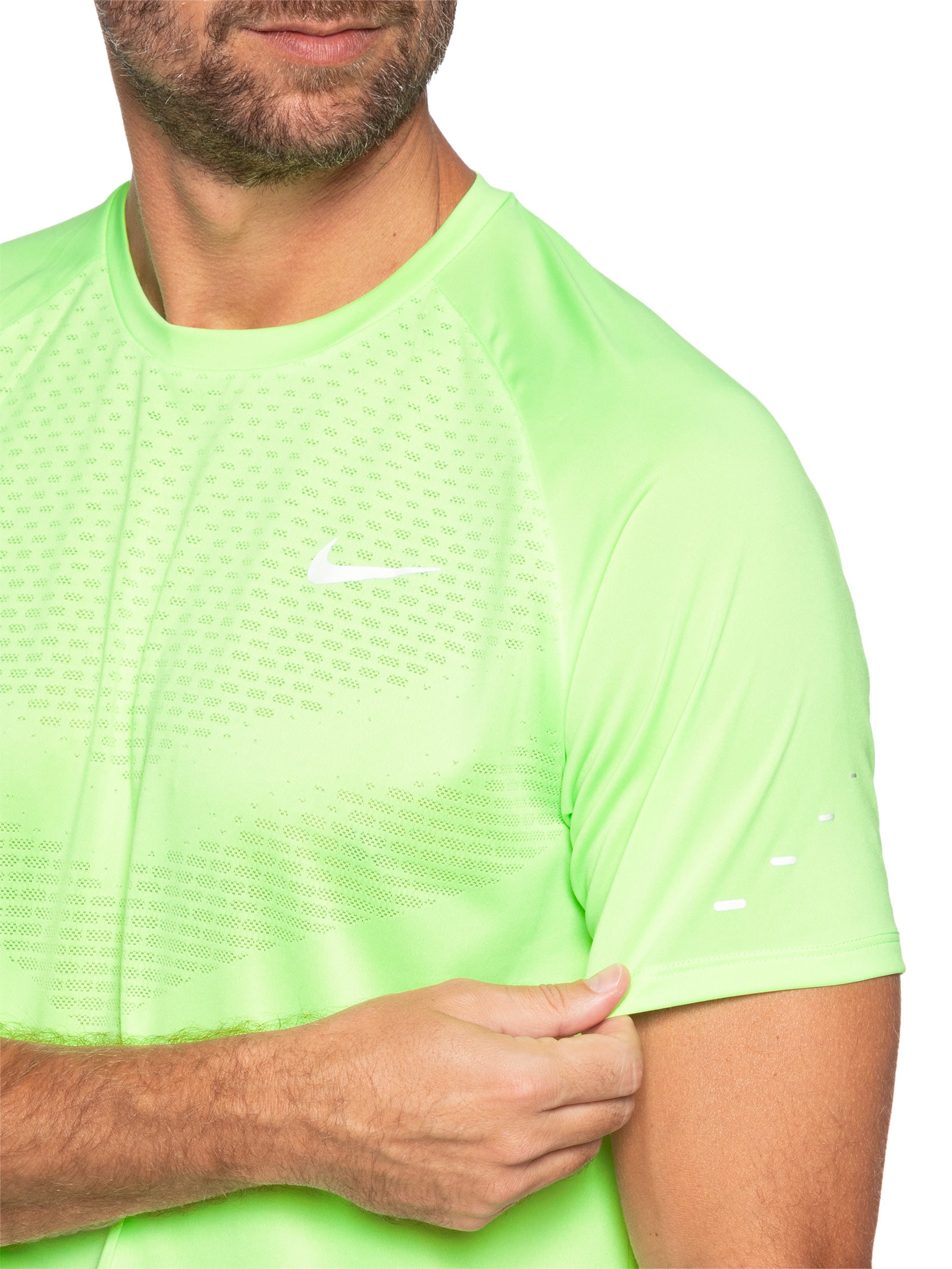 Camiseta Masculina Dri-Fit UV Miller Verde Nike