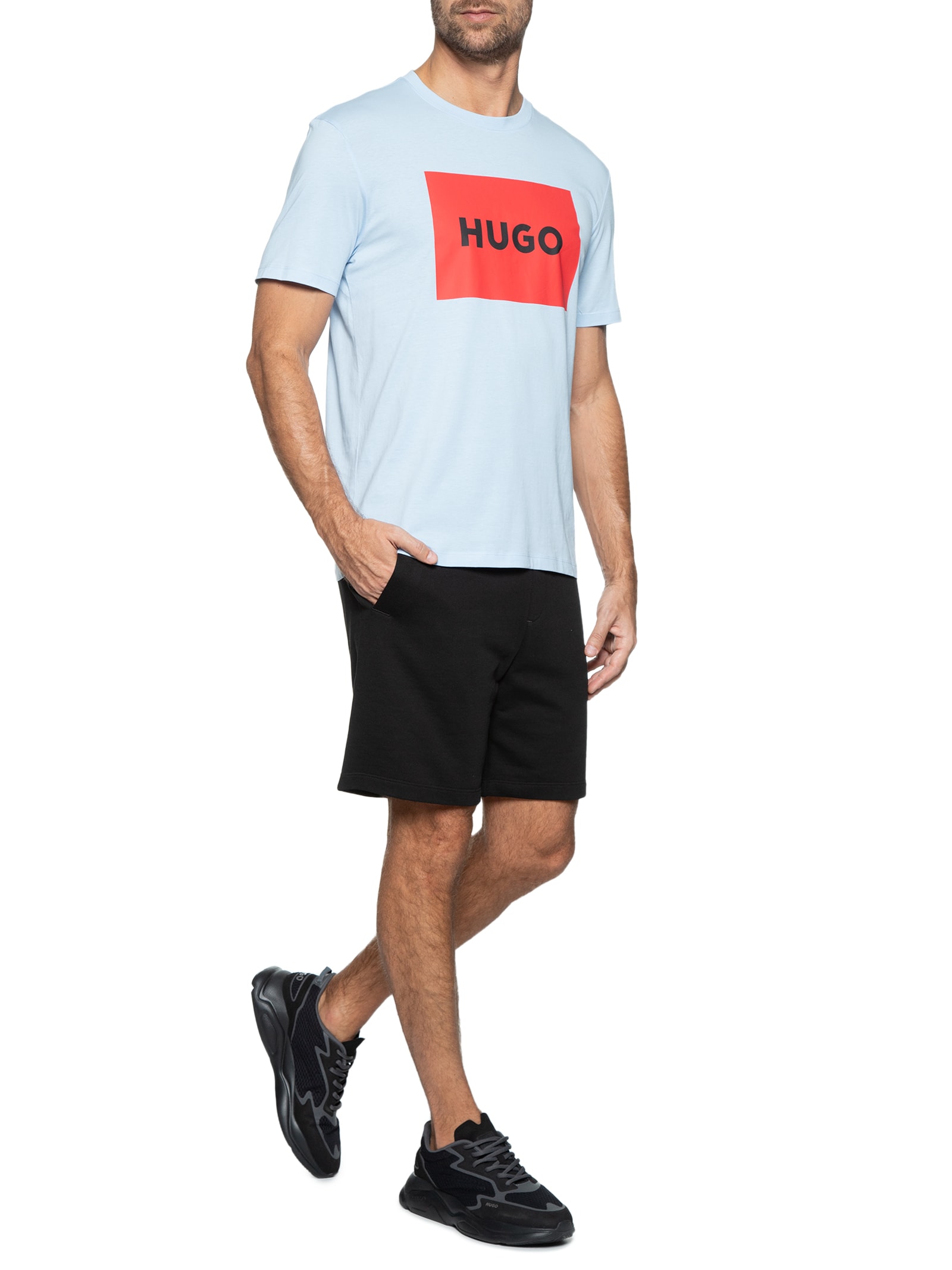 Camiseta Masculina Dulive Azul Hugo