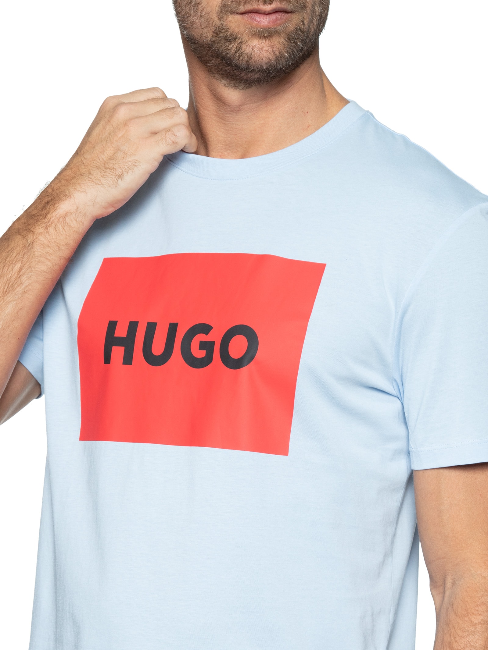 Camiseta Masculina Dulive Azul Hugo