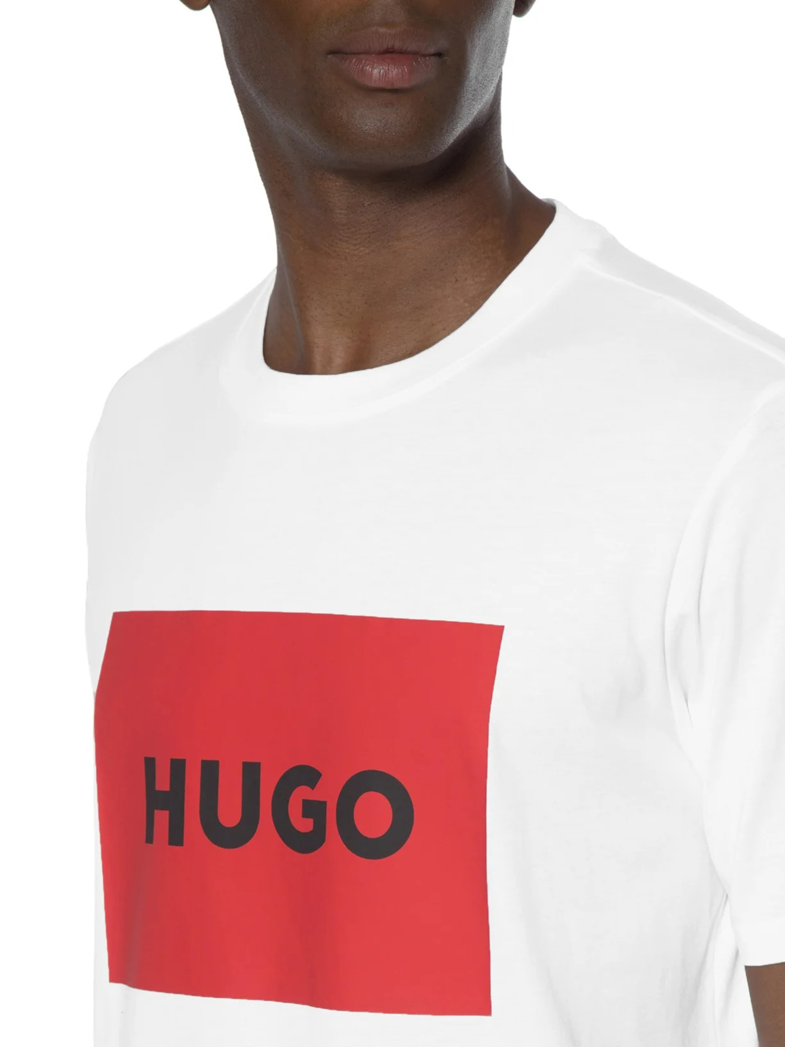 Camiseta Masculina Dulive Branco Hugo